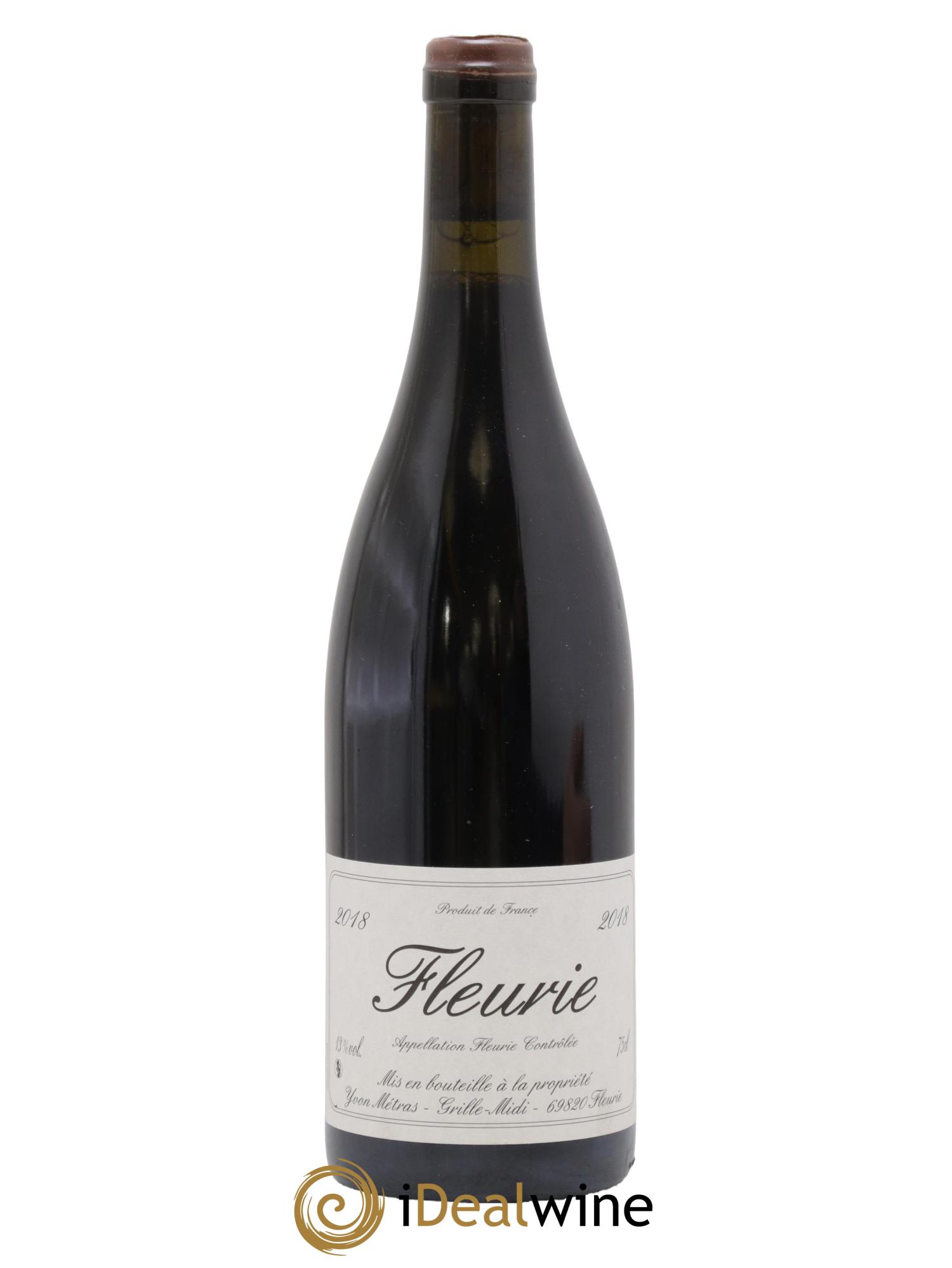 Fleurie Yvon Métras 2018 - Lot of 1 bottle - 0
