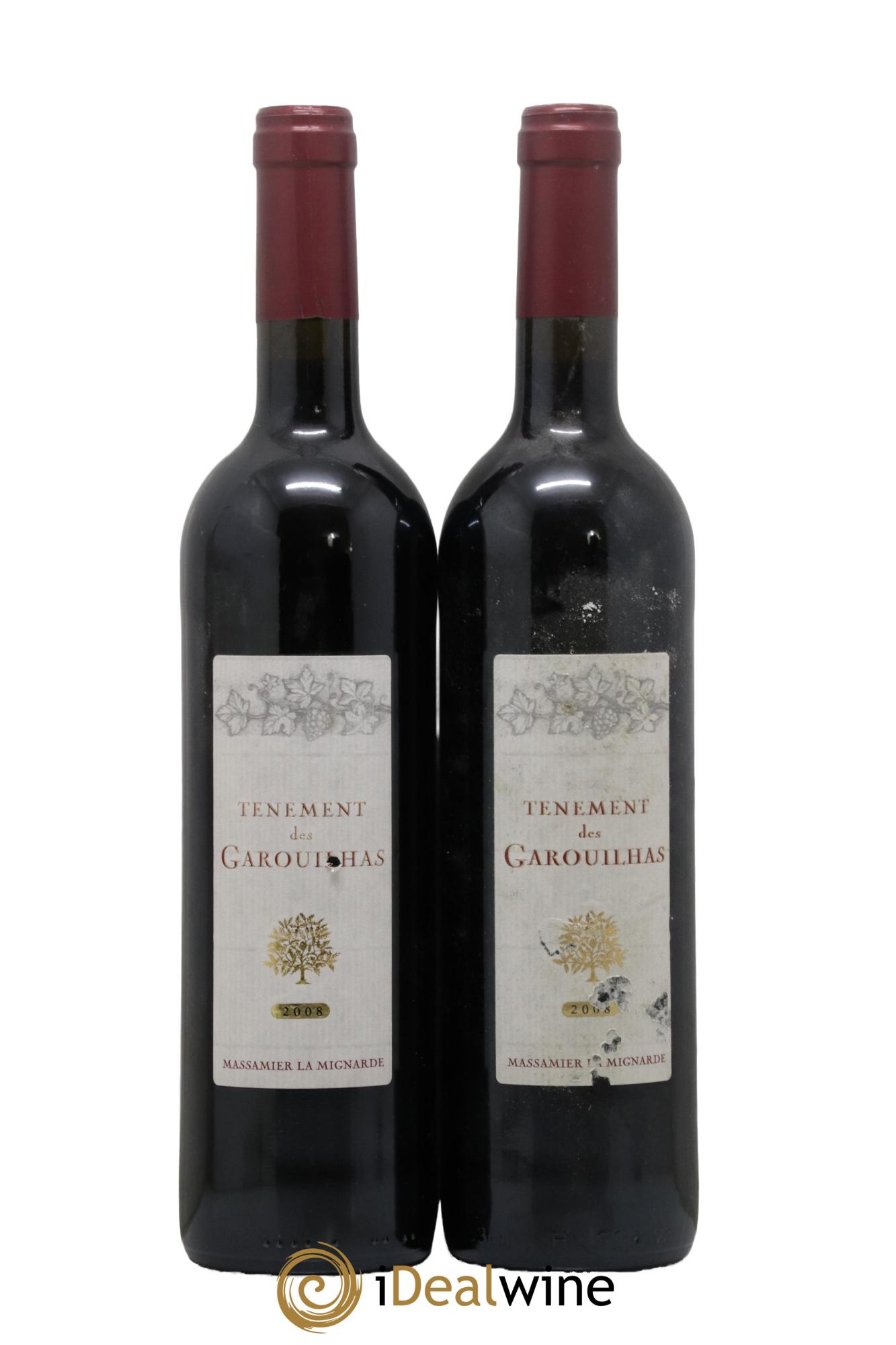 Minervois Tenement des Garouilhas Massamier Mignarde 2008 - Posten von 2 Flaschen - 0