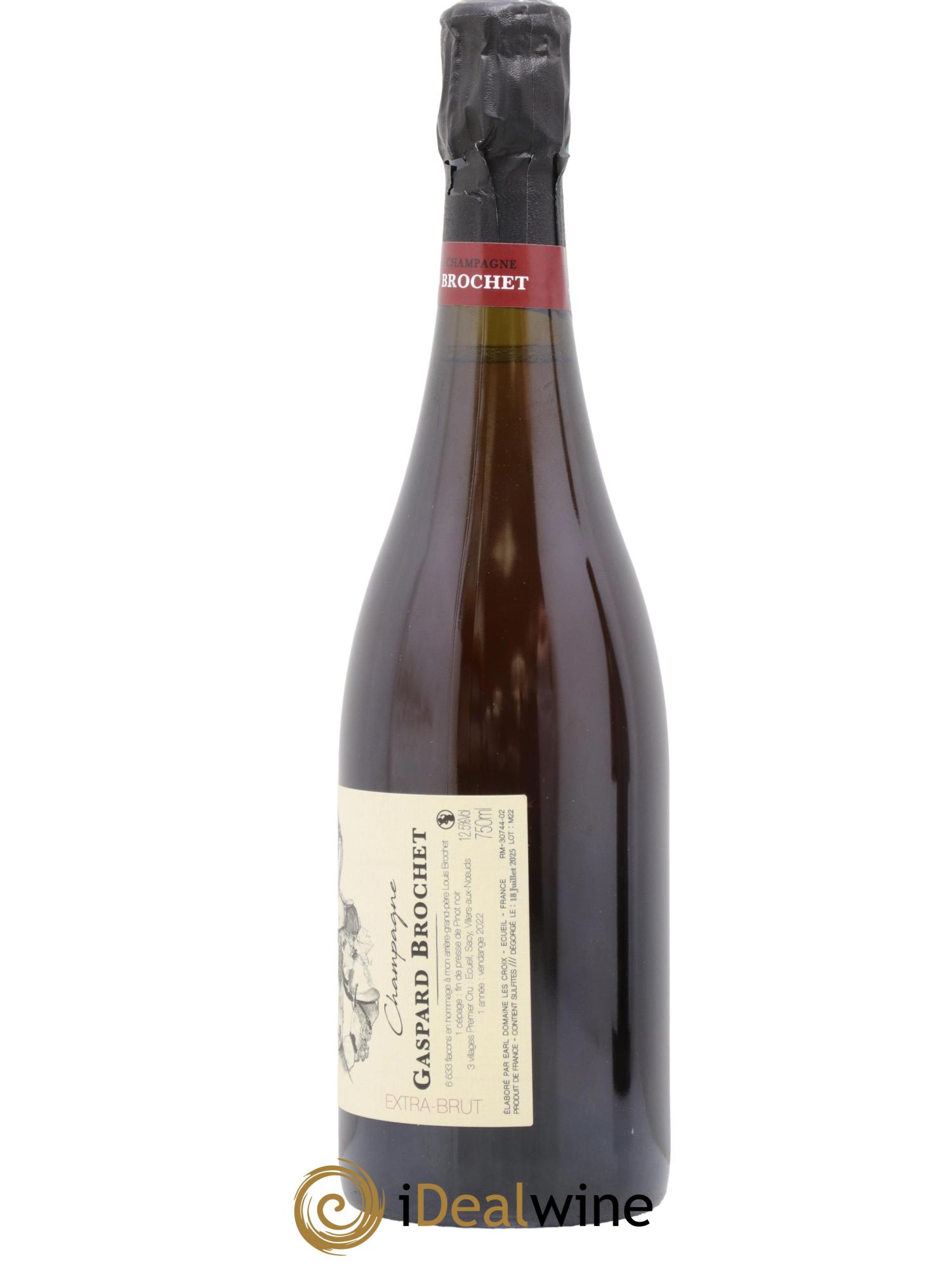 333.F Extra Brut Gaspard Brochet 2022 - Lotto di 1 bottiglia - 1