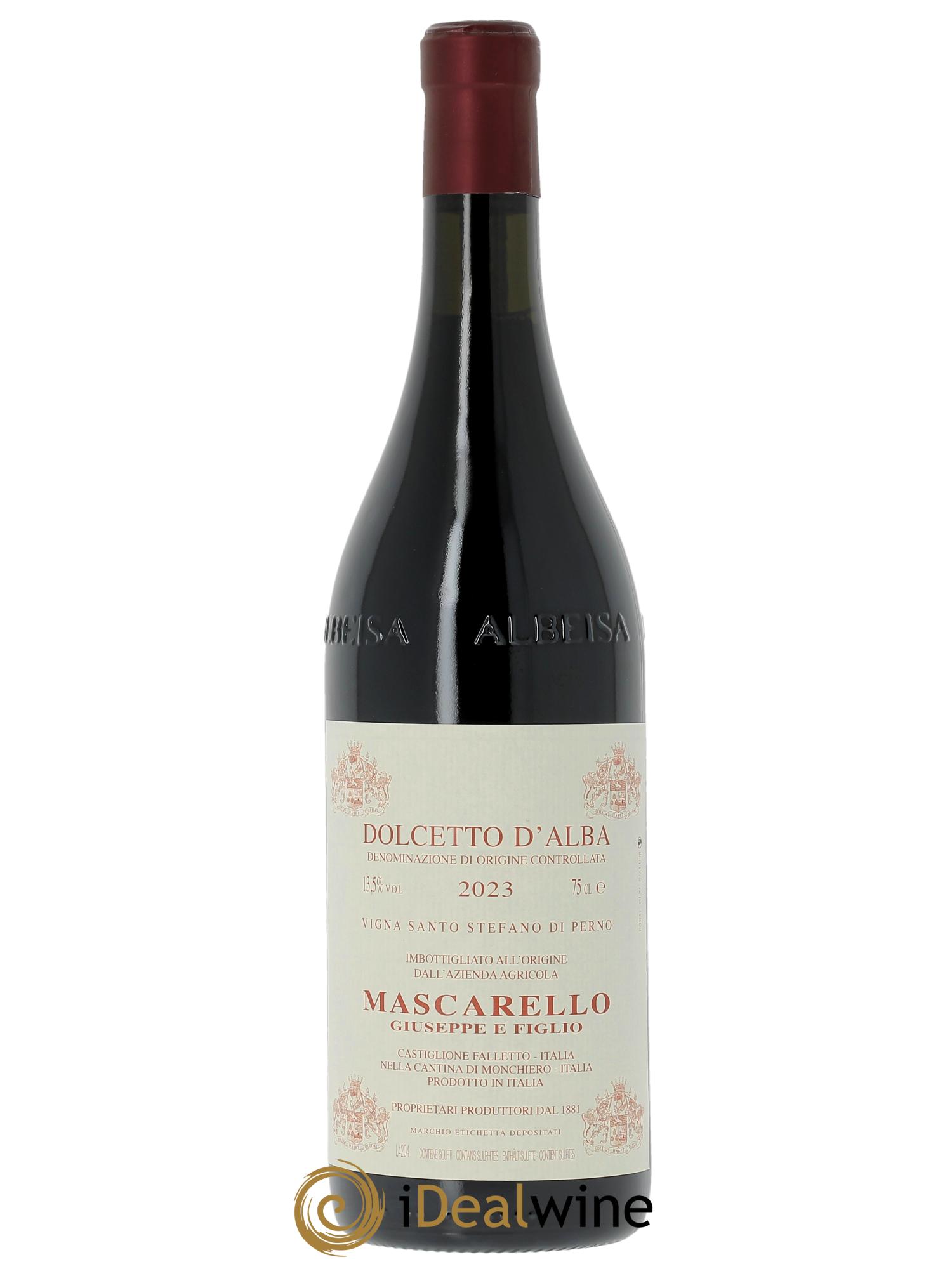 Dolcetto d'Alba Vigna Santo Stefano Di Perno Giuseppe Mascarello  2023 - Lotto di 1 bottiglia - 0