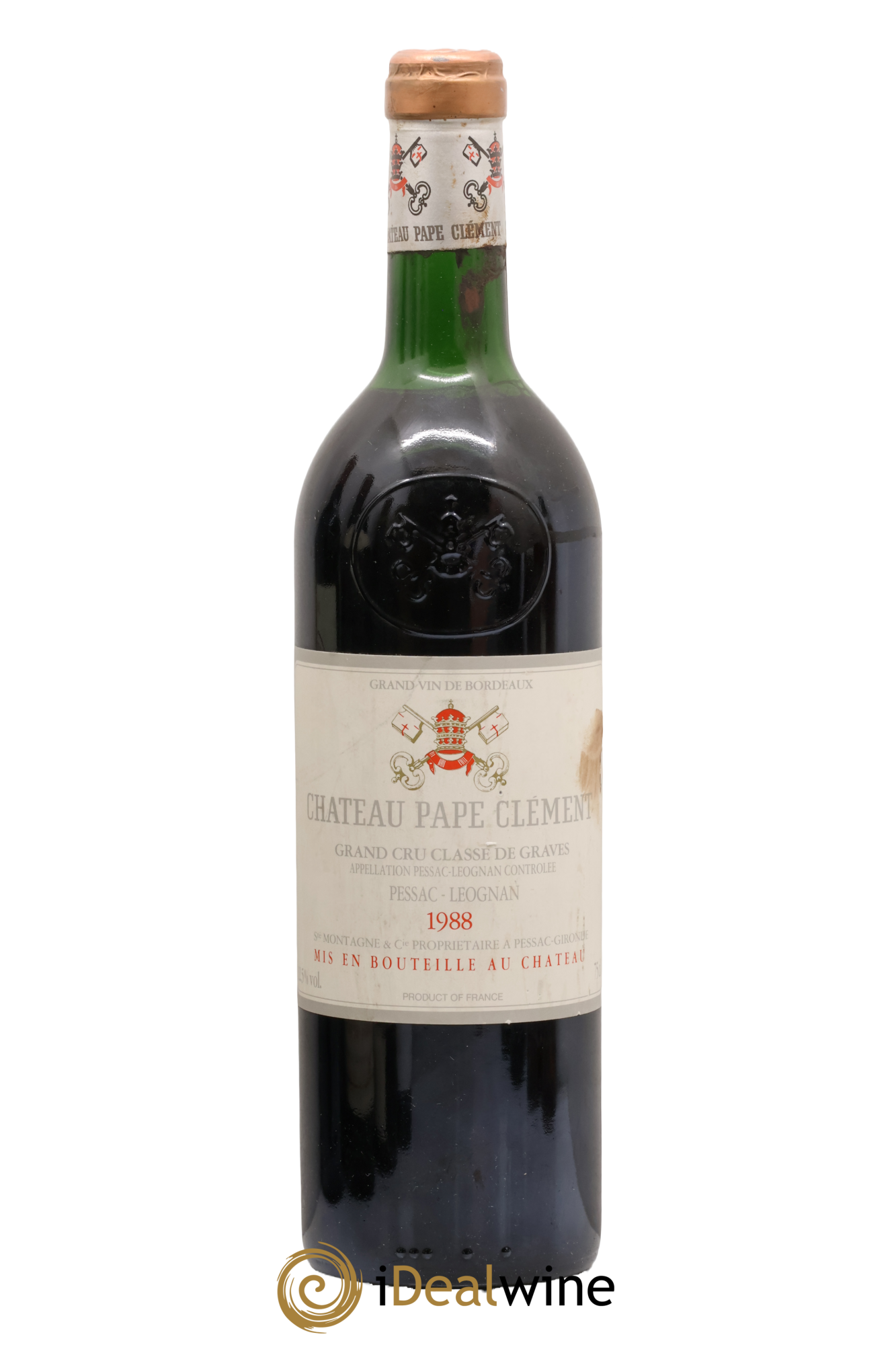 Château Pape Clément Cru Classé de Graves 1988 - Lot of 1 bottle - 0