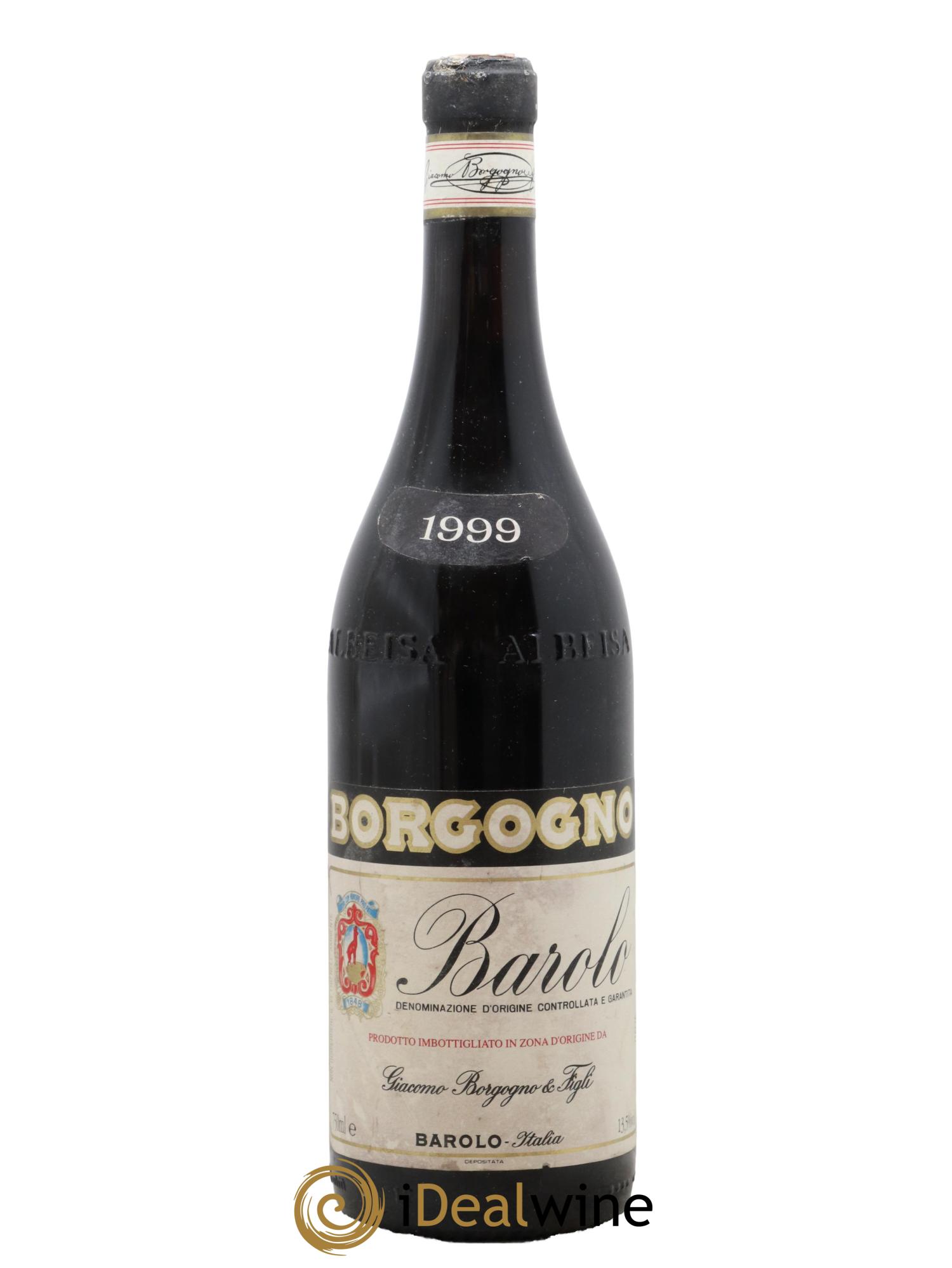 Barolo Borgogno 1999 - Posten von 1 Flasche - 0