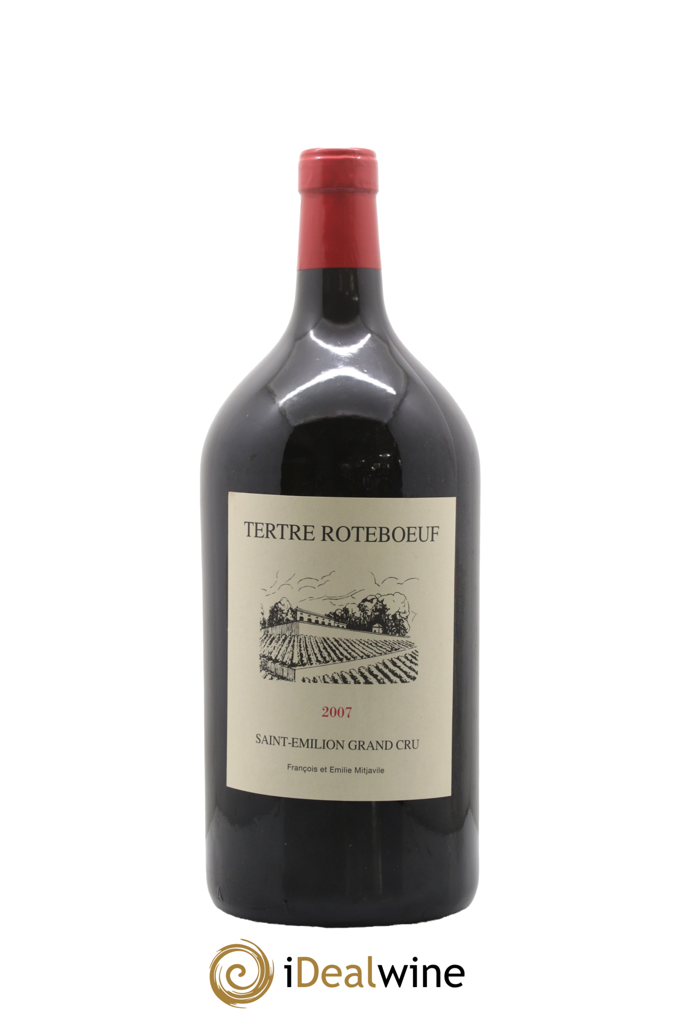 Château Tertre Roteboeuf 2007 - Lot of 1 double magnum - 1