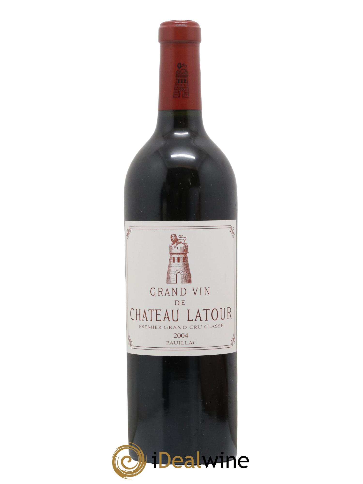 Château Latour 1er Grand Cru Classé 2004 - Lot de 1 bouteille - 0