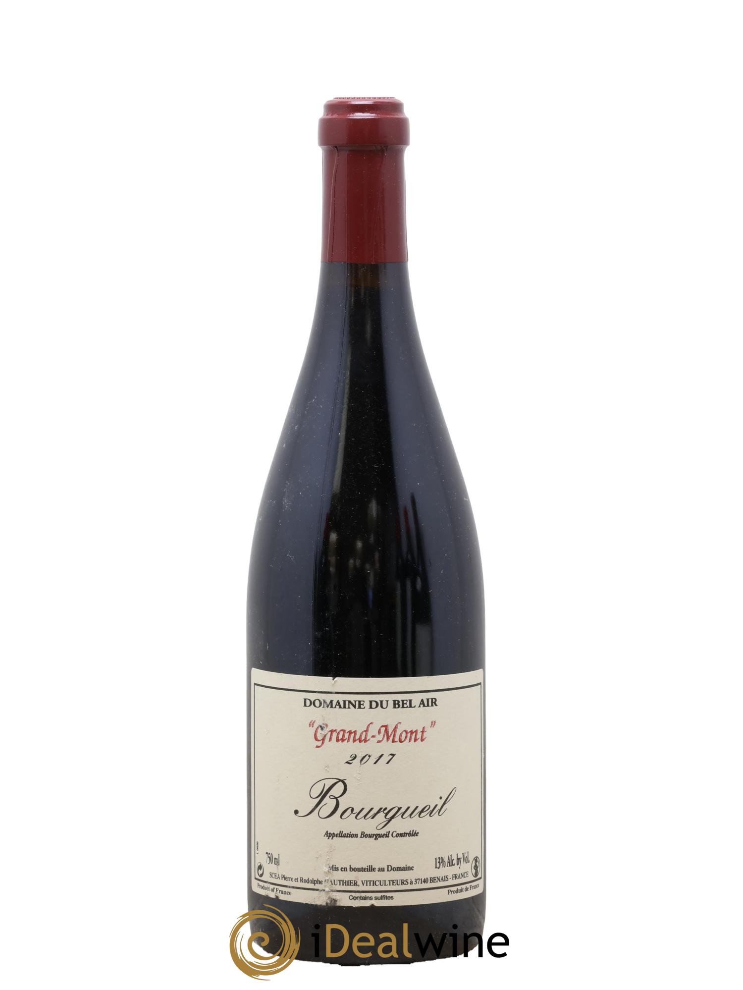 Bourgueil Grand Mont Domaine du Bel Air 2017 - Posten von 1 Flasche - 0
