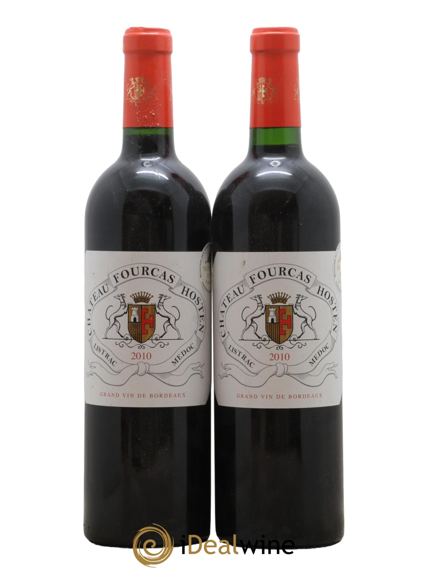 Château Fourcas Hosten Cru Bourgeois 2010 - Lot de 2 bouteilles - 0