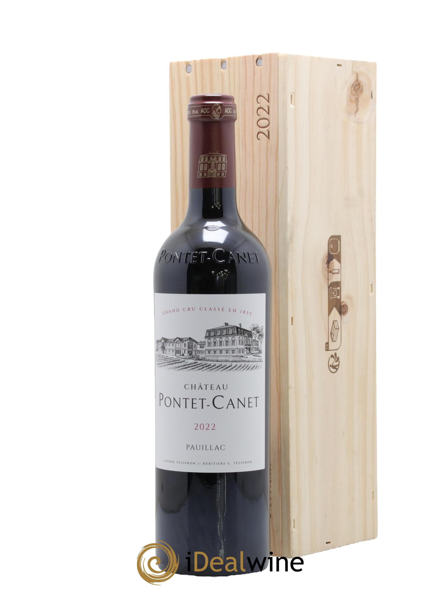 Château Pontet Canet 5ème Grand Cru Classé 2022 - Posten von 1 Flasche - 0