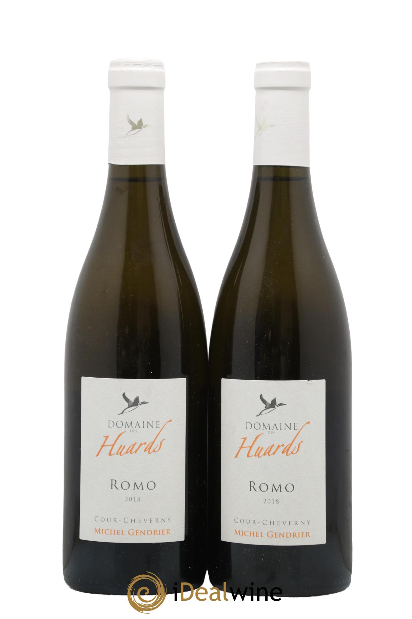 Cour-Cheverny Romo Domaine des Huards 2018 - Posten von 2 Flaschen - 0