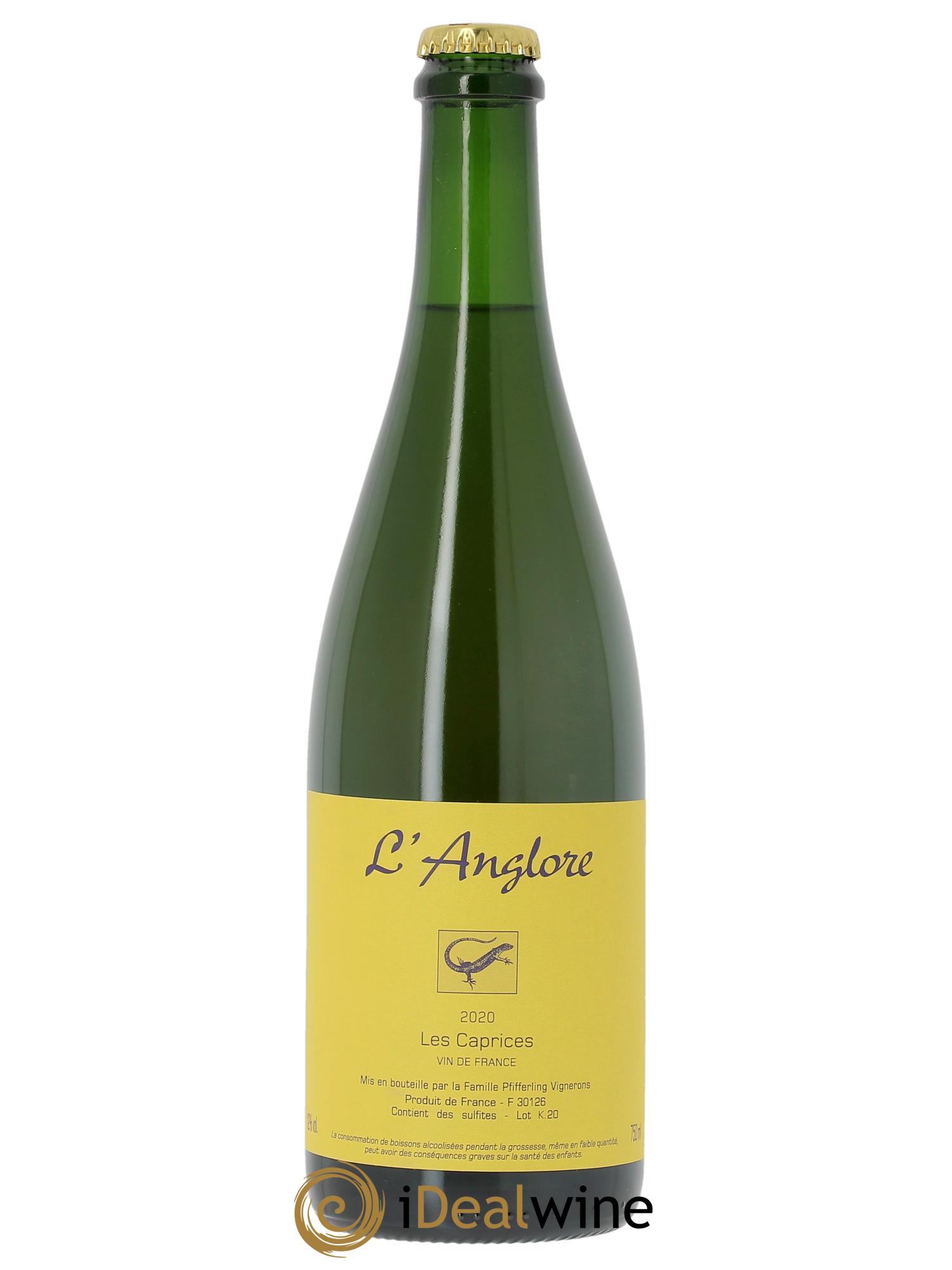 Vin de France Les Caprices L'Anglore 2020 - Lot of 1 bottle - 0
