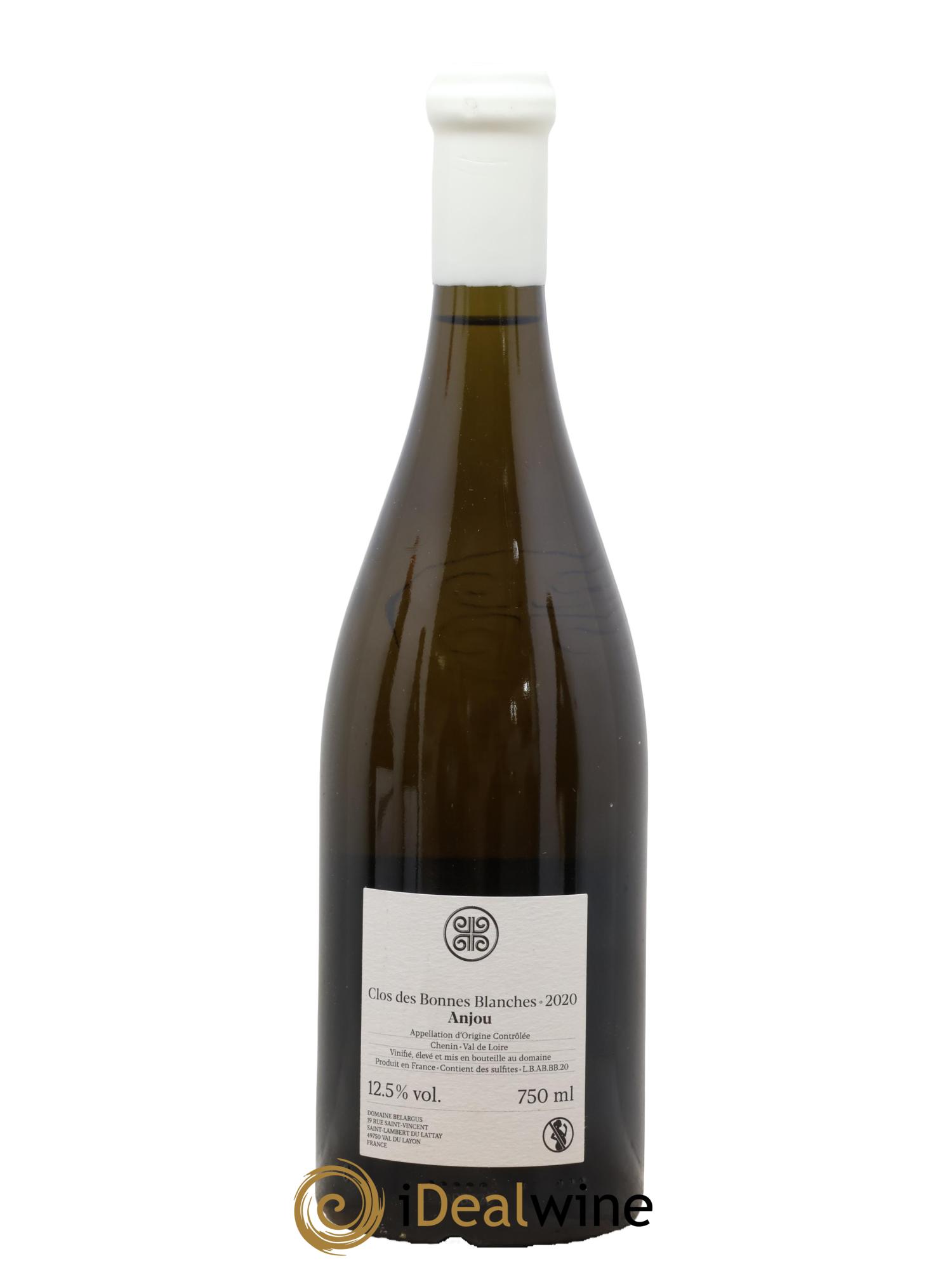 Anjou Bonnes Blanches Belargus 2020 - Lotto di 1 bottiglia - 1