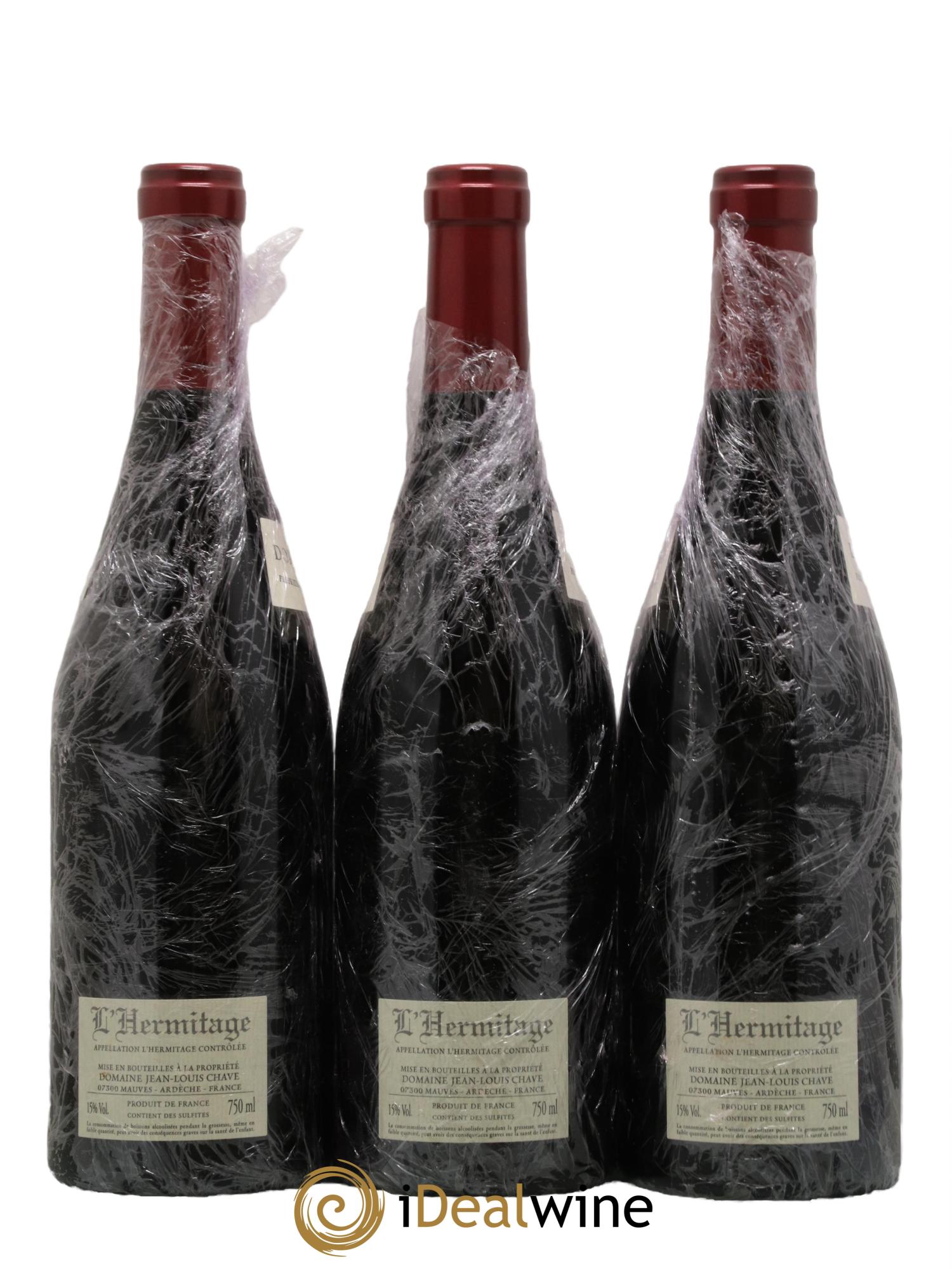 Hermitage Jean-Louis Chave 2018 - Lot de 3 bouteilles - 1