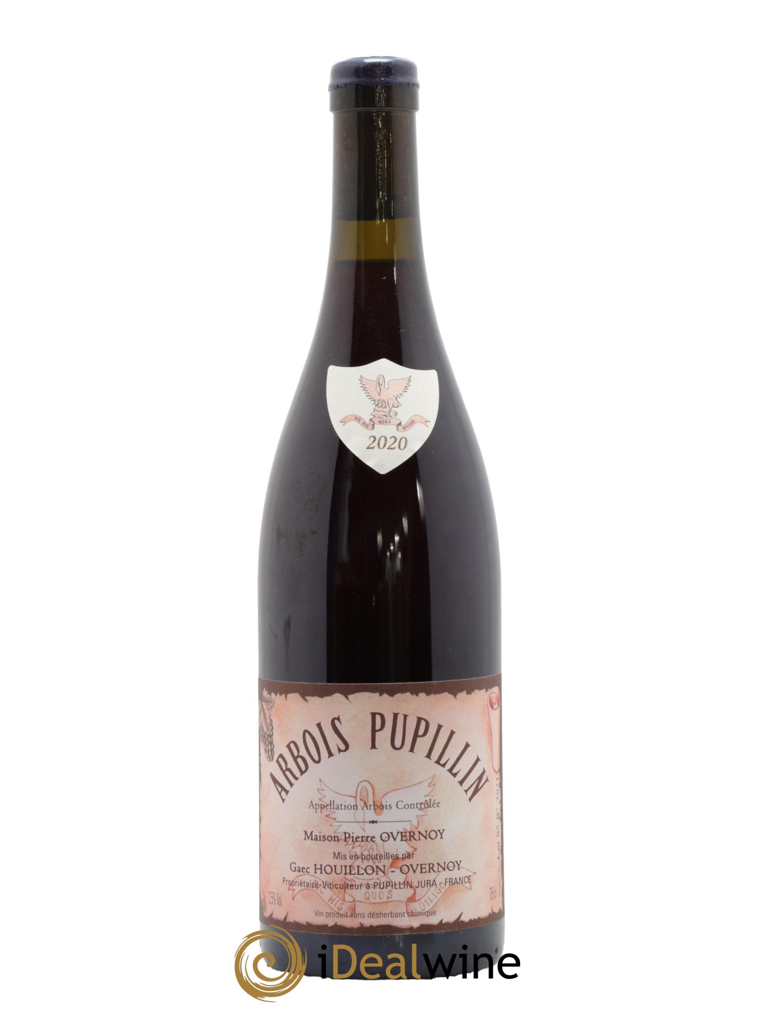 Arbois Pupillin Ploussard Trousseau (cire violette) Overnoy-Houillon (Domaine) 2020 - Lot de 1 bouteille - 0
