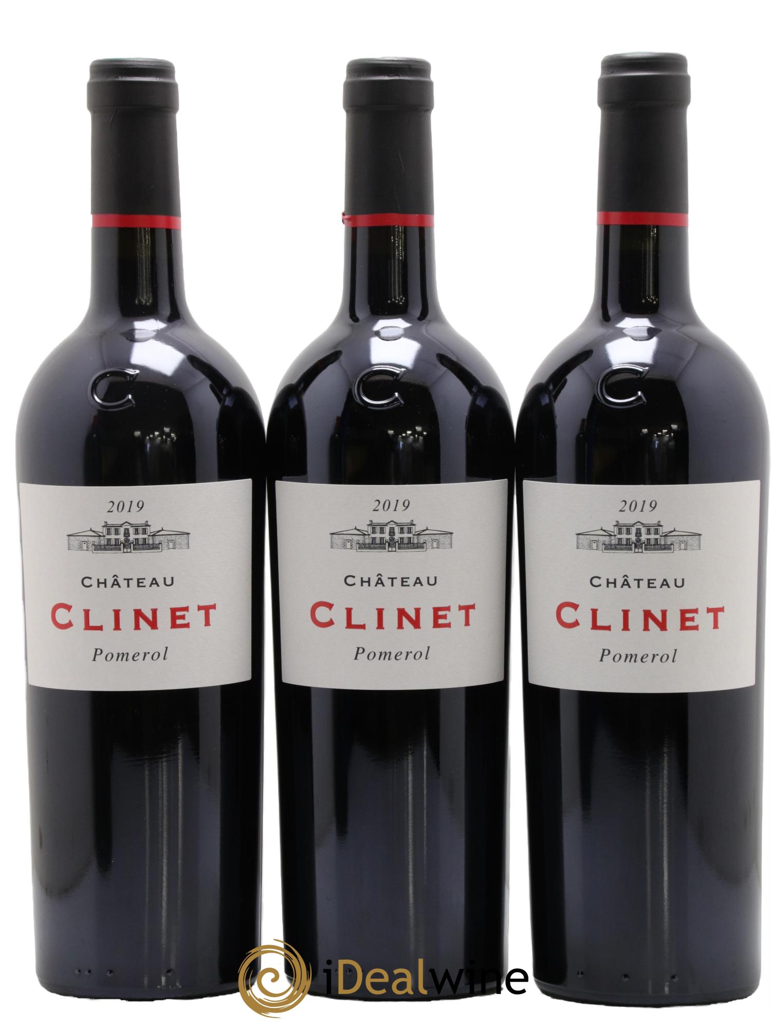 Château Clinet 2019 - Lot of 3 bottles - 0