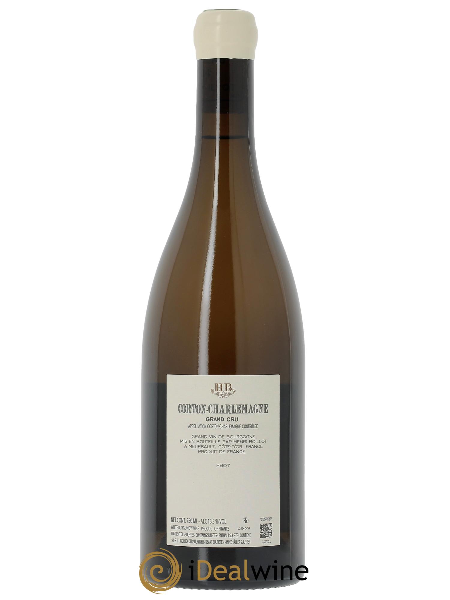 Corton-Charlemagne Grand Cru Henri Boillot (Domaine)  2024 - Lotto di 1 bottiglia - 1