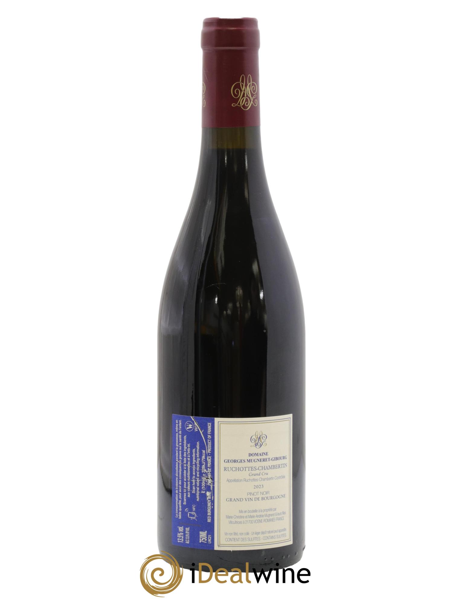 Ruchottes-Chambertin Grand Cru Georges Mugneret (Domaine)  2023 - Lot de 1 bouteille - 1