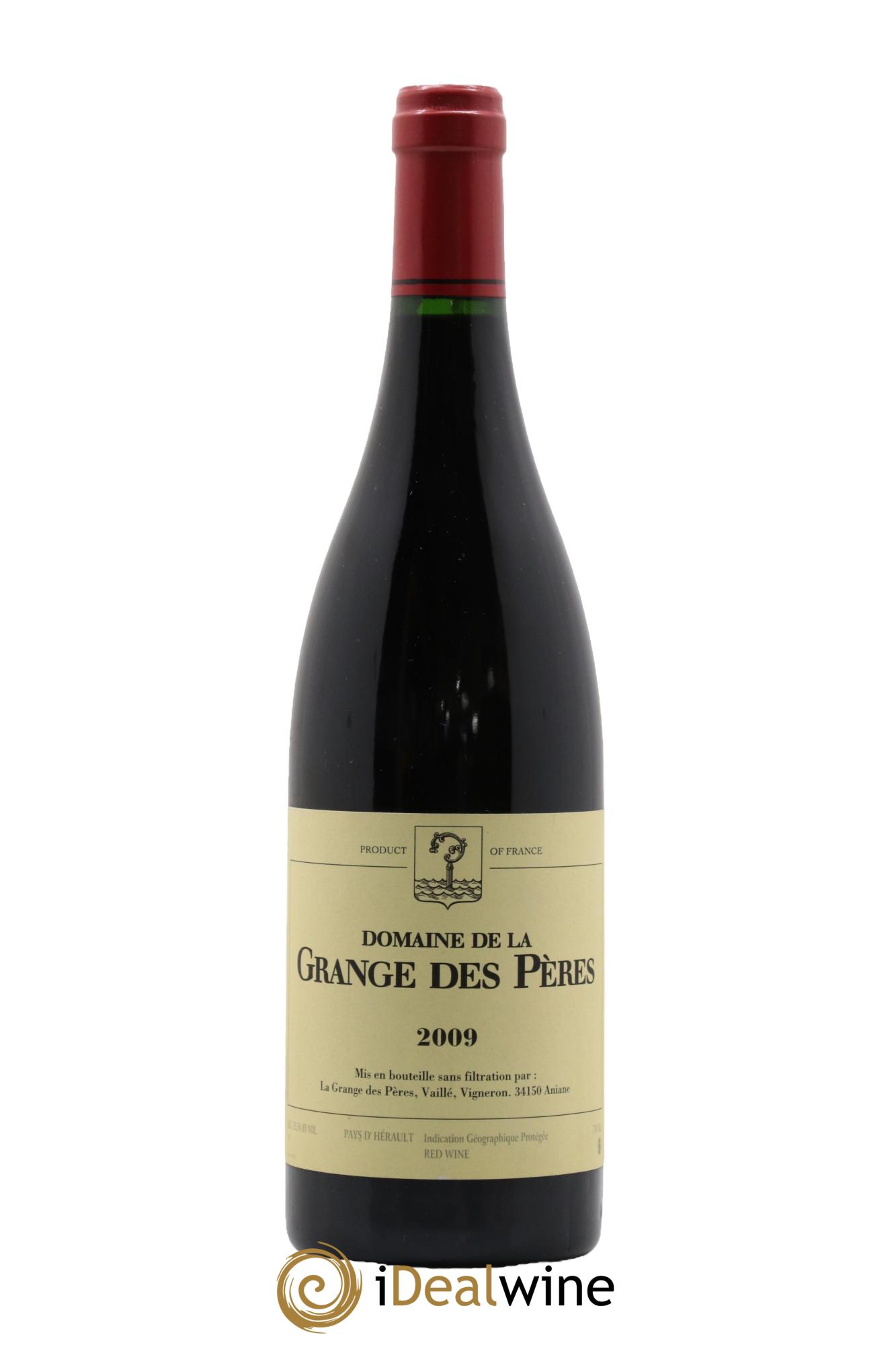 Pays d'Hérault Grange des Pères Laurent Vaillé 2009 - Lot de 1 bouteille - 0