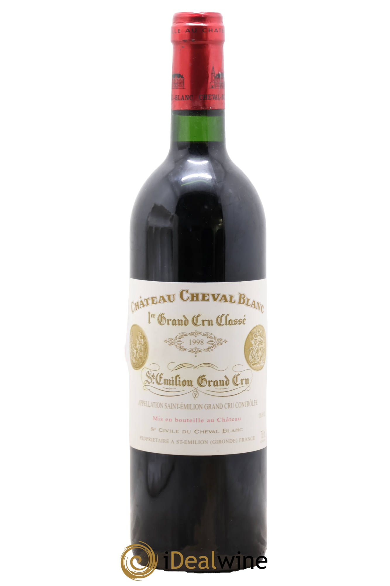 Château Cheval Blanc 1er Grand Cru Classé A 1998 - Posten von 1 Flasche - 0