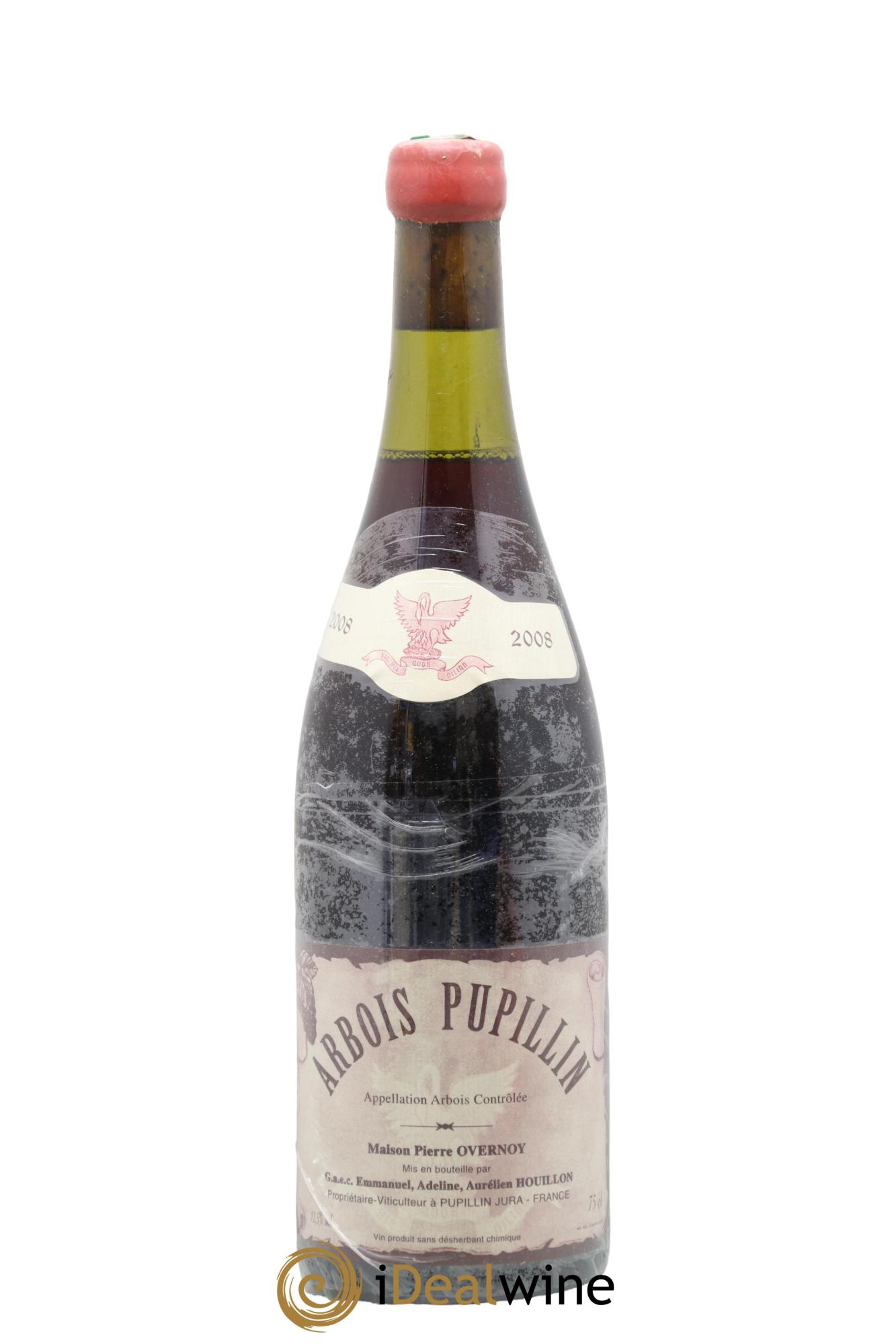 Arbois-Pupillin Poulsard (cire rouge) Overnoy-Houillon (Domaine) 2008 - Lotto di 1 bottiglia - 0