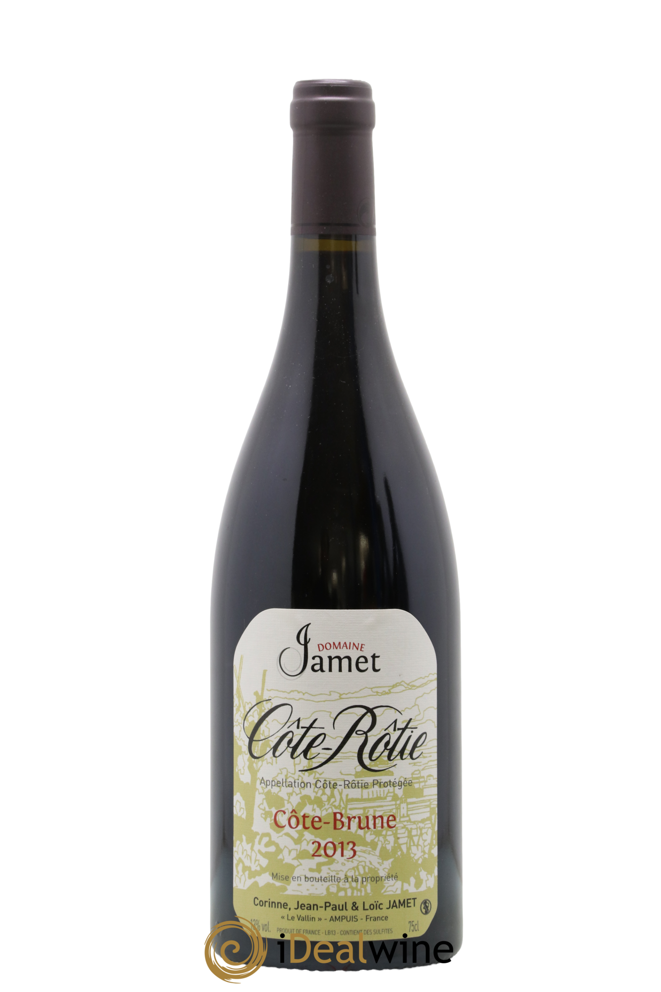 Côte-Rôtie Côte Brune Jamet (Domaine) 2013 - Lot de 1 bouteille - 0