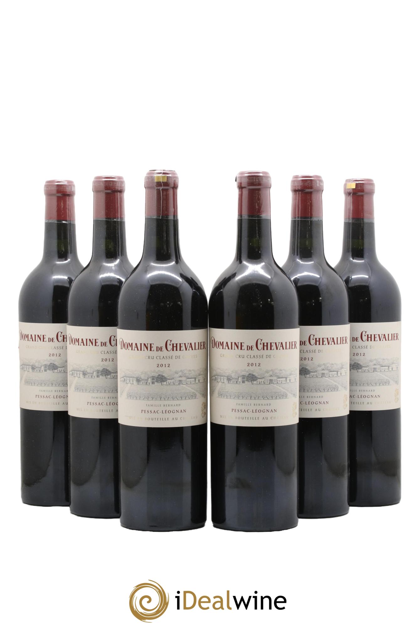 Domaine de Chevalier Cru Classé de Graves 2012 - Posten von 6 Flaschen - 0
