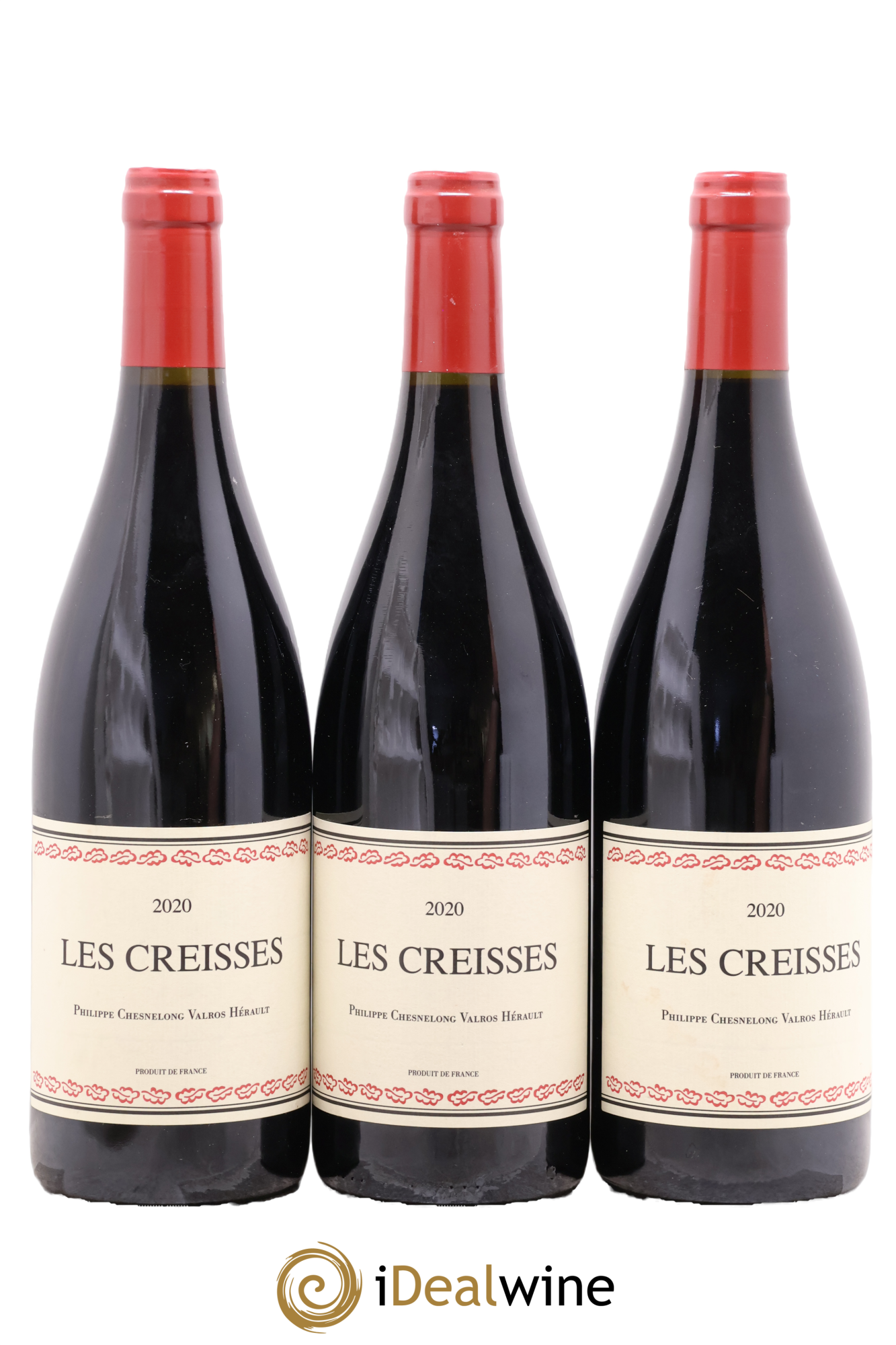Vin de France Les Creisses Les Creisses (Domaine) 2020 - Lot de 3 bouteilles - 0