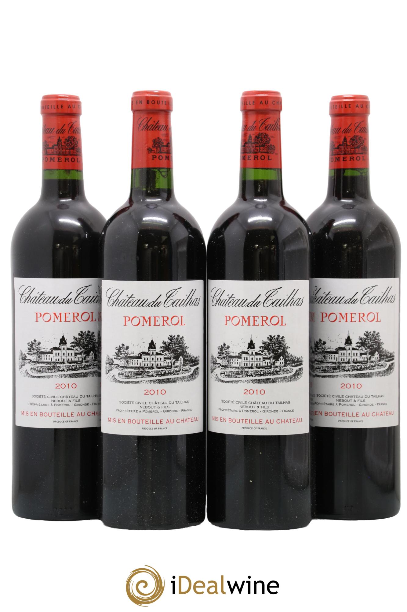 Château du Tailhas 2010 - Lot of 4 bottles - 0