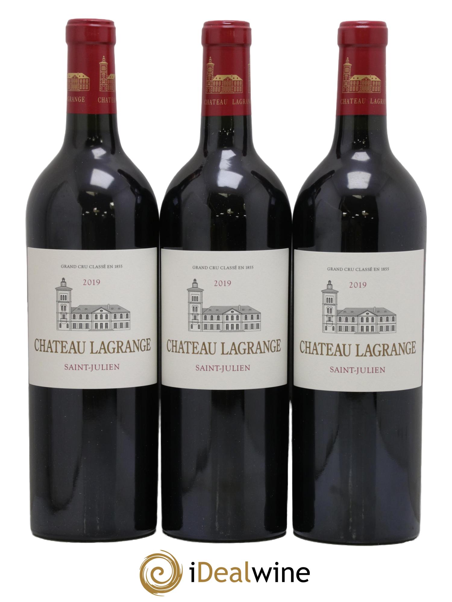 Château Lagrange 3ème Grand Cru Classé 2019 - Lotto di 3 bottiglie - 0