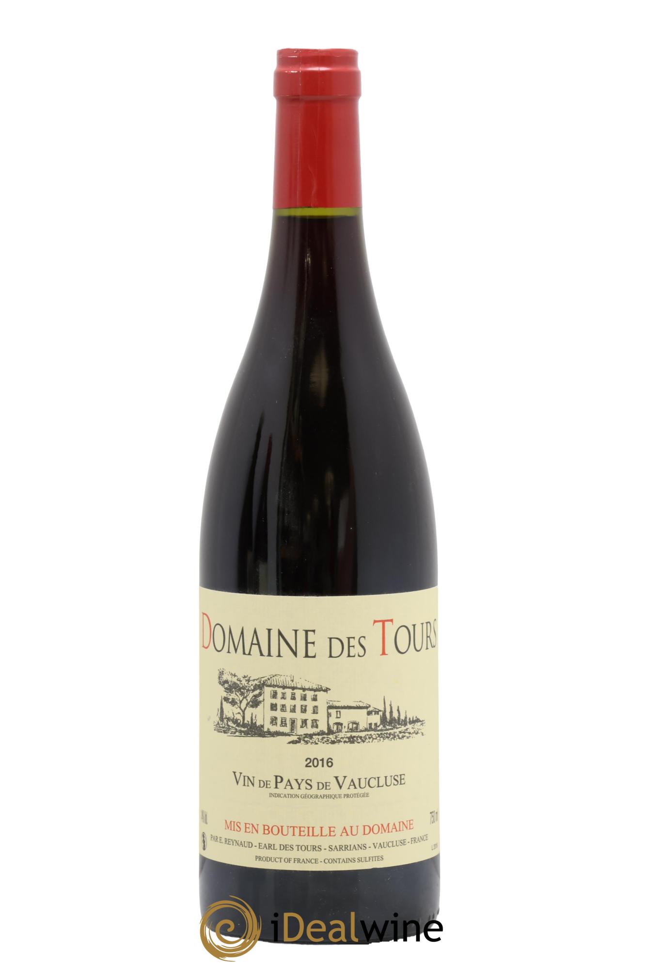 Vaucluse (Vin de Pays de Vaucluse) Domaine des Tours Emmanuel Reynaud 2016 - Lotto di 1 bottiglia - 0