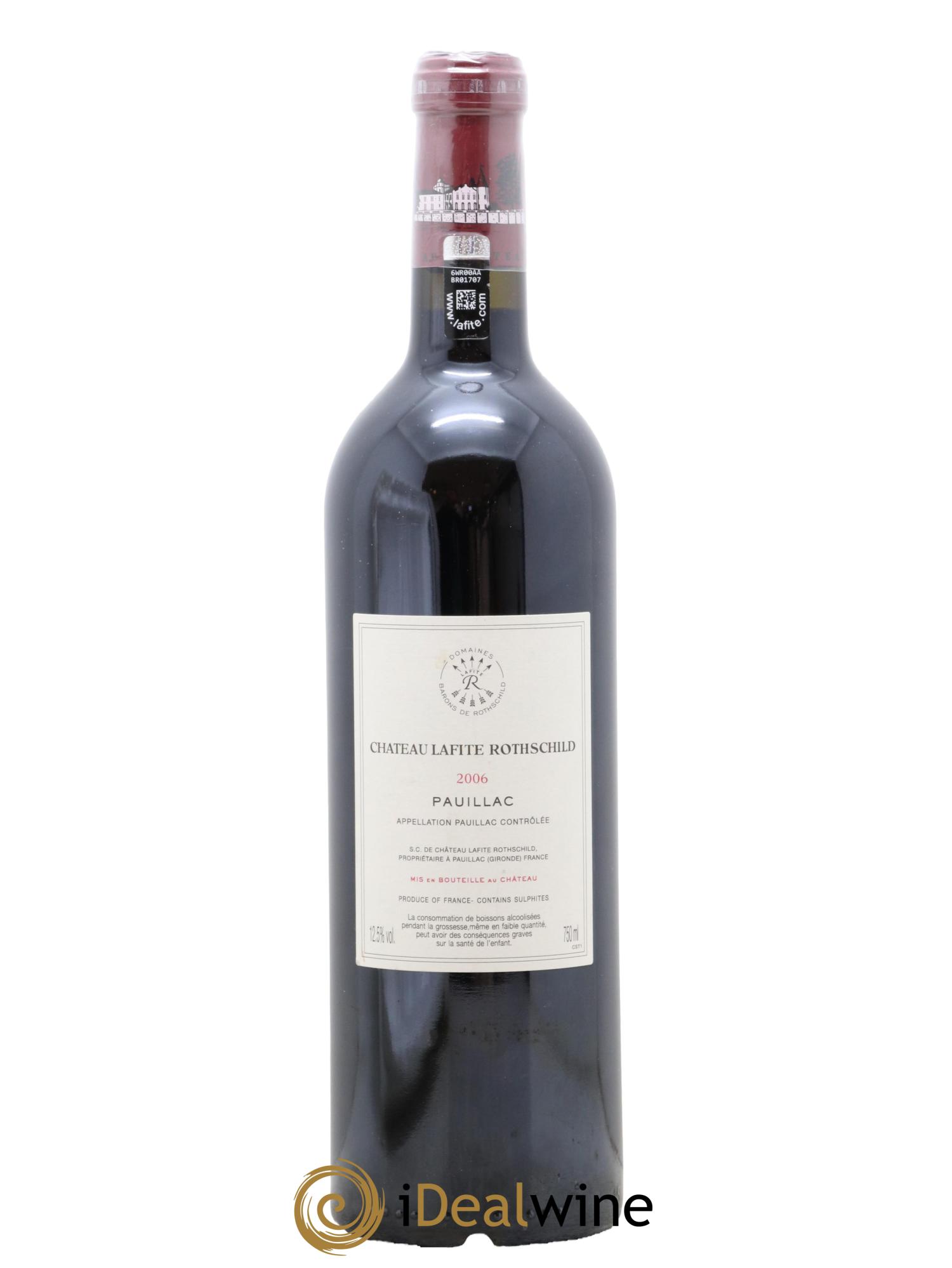 Château Lafite Rothschild 1er Grand Cru Classé 2006 - Lot of 1 bottle - 1