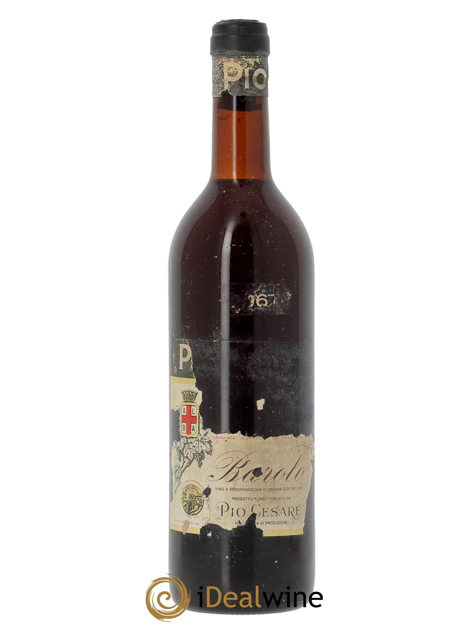 Barolo DOCG Pio Cesare 1967 - Lot of 1 bottle - 0