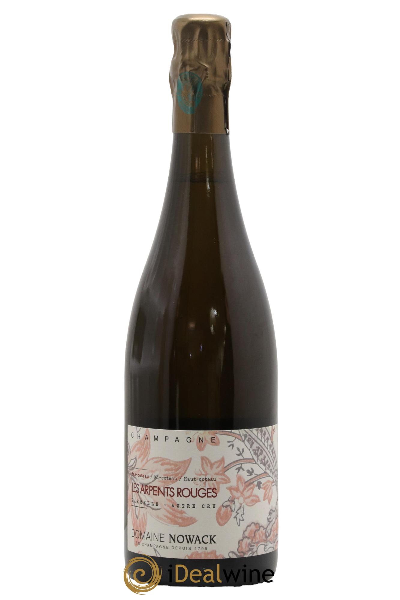 Arpent Rouge Brut Nature Nowack - Lot de 1 bouteille - 0
