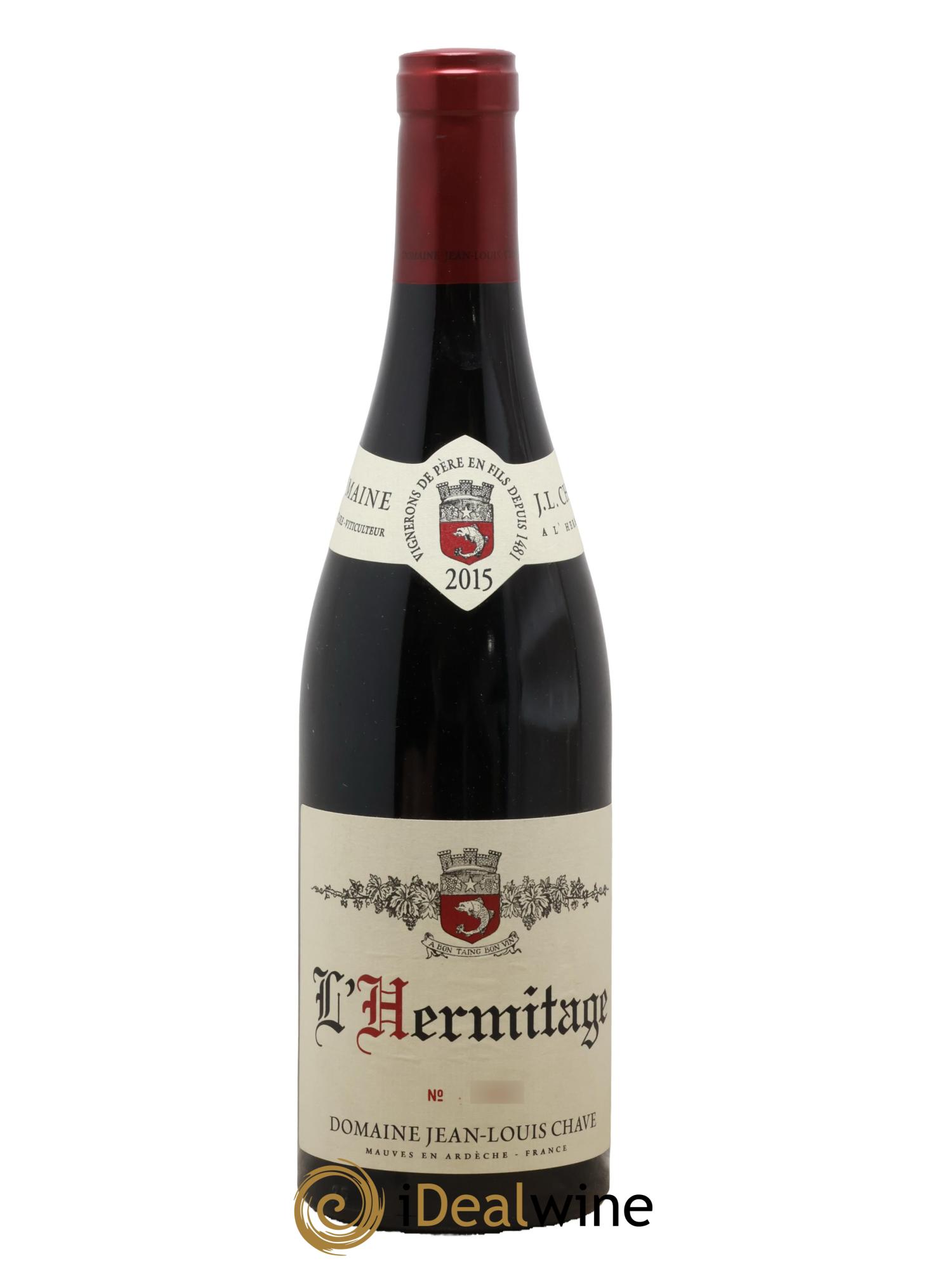Hermitage Jean-Louis Chave 2015 - Lot of 1 bottle - 0
