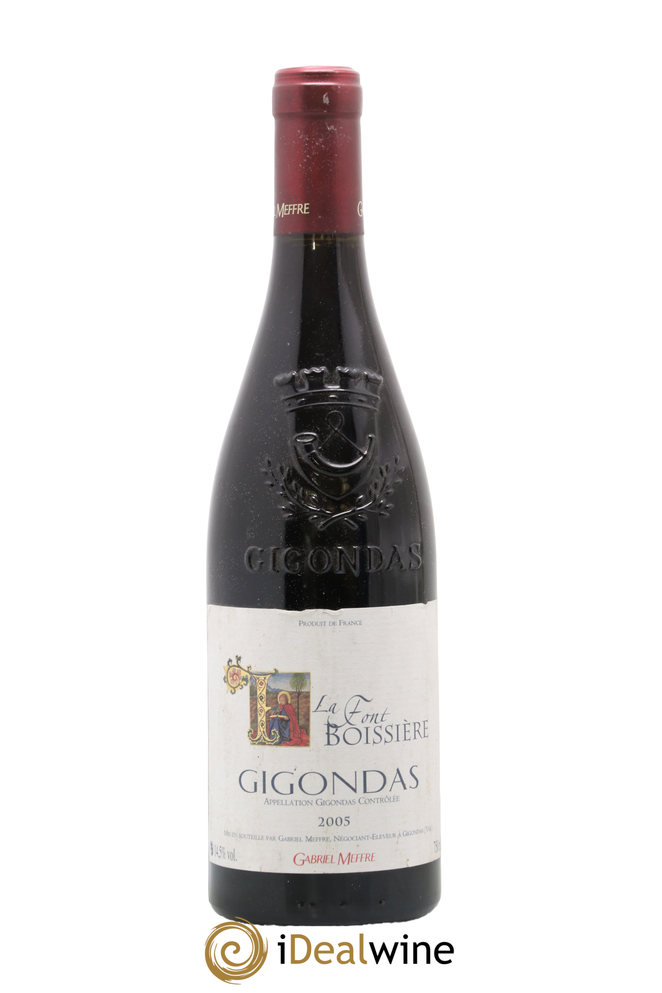 Gigondas La Font Boissière Gabriel Meffre 2005 - Lot de 1 bouteille - 0