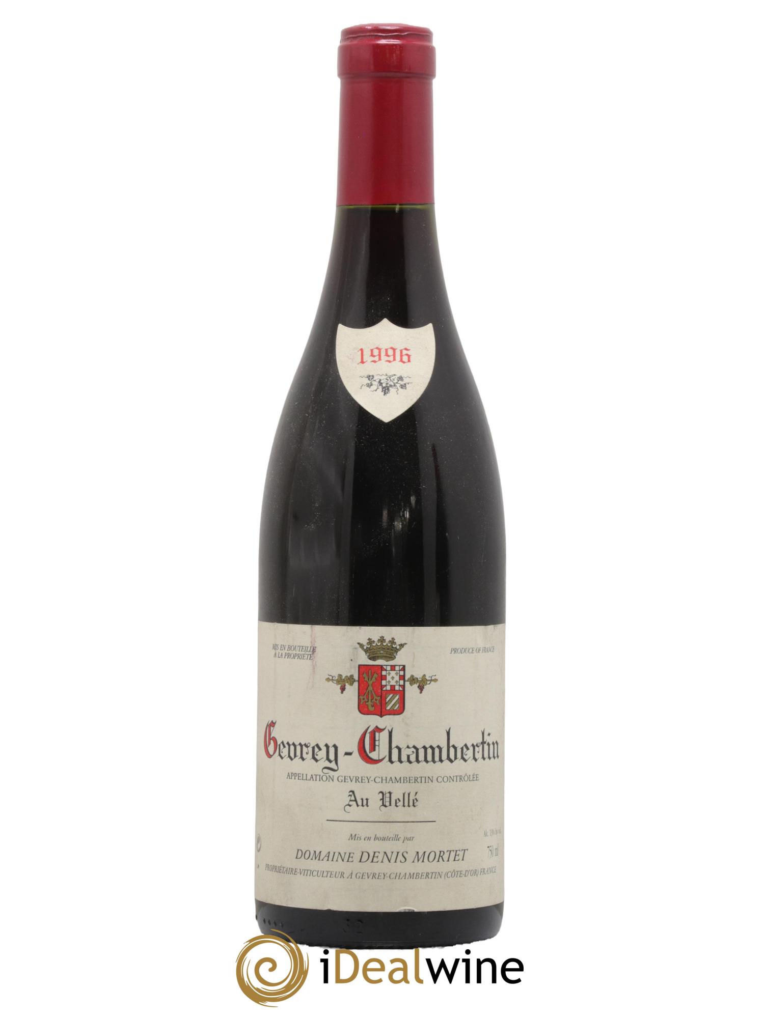 Gevrey-Chambertin Au Vellé Denis Mortet (Domaine) 1996 - Lot de 1 bouteille - 0