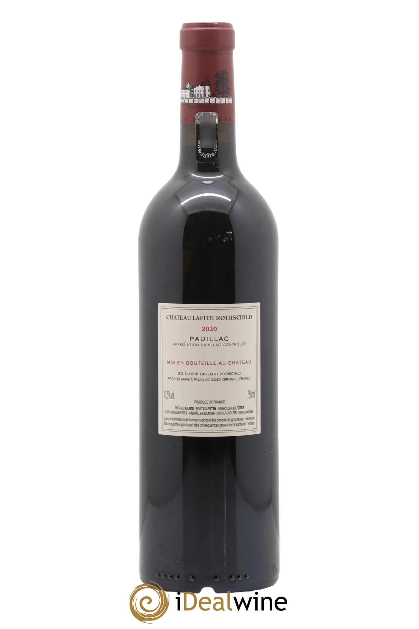 Château Lafite Rothschild 1er Grand Cru Classé 2020 - Lotto di 1 bottiglia - 1