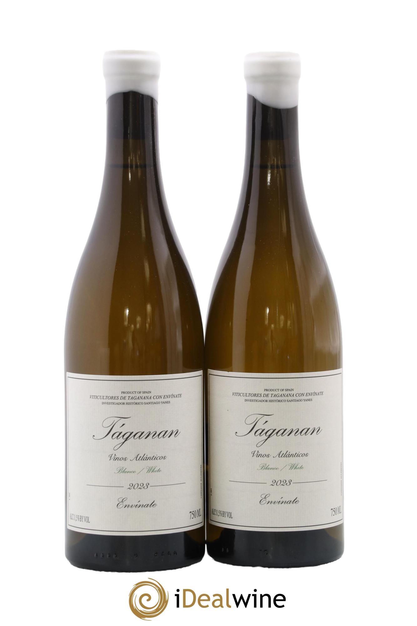 Vinos Atlántico Táganan Blanco Envinate 2023 - Lot de 2 bouteilles - 0