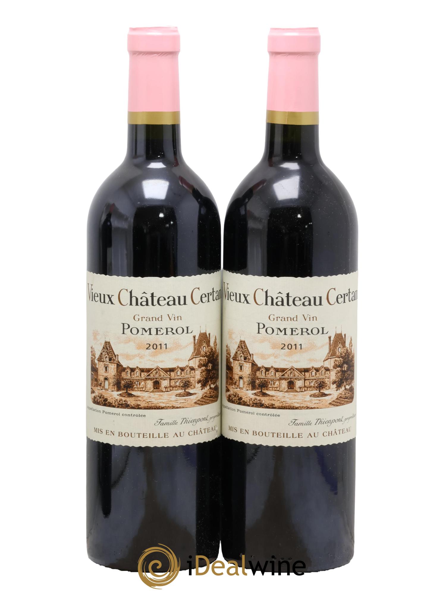 Vieux Château Certan 2011 - Lot de 2 bouteilles - 0