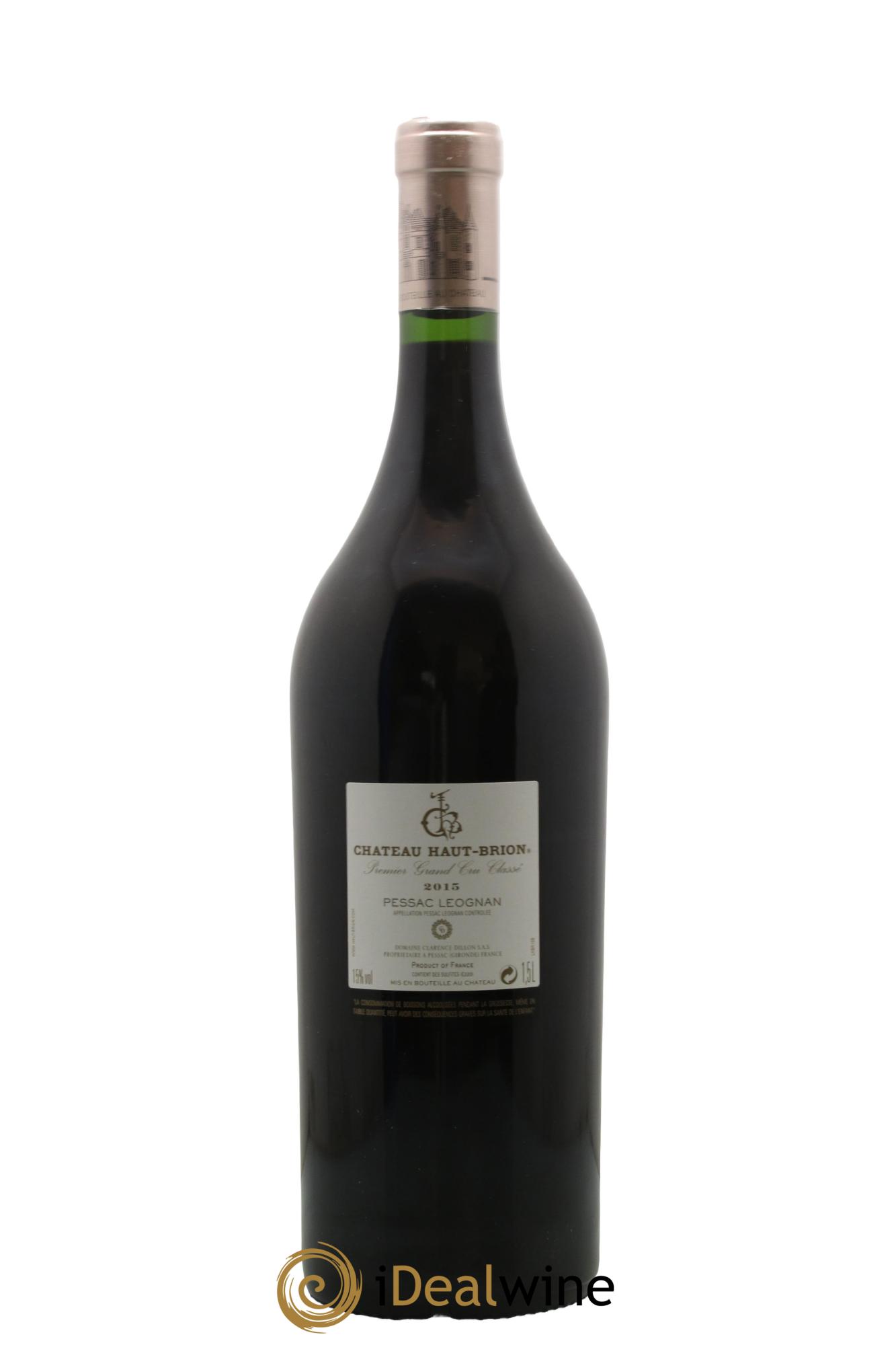 Château Haut Brion 1er Grand Cru Classé 2015 - Lotto di 1 magnum - 2