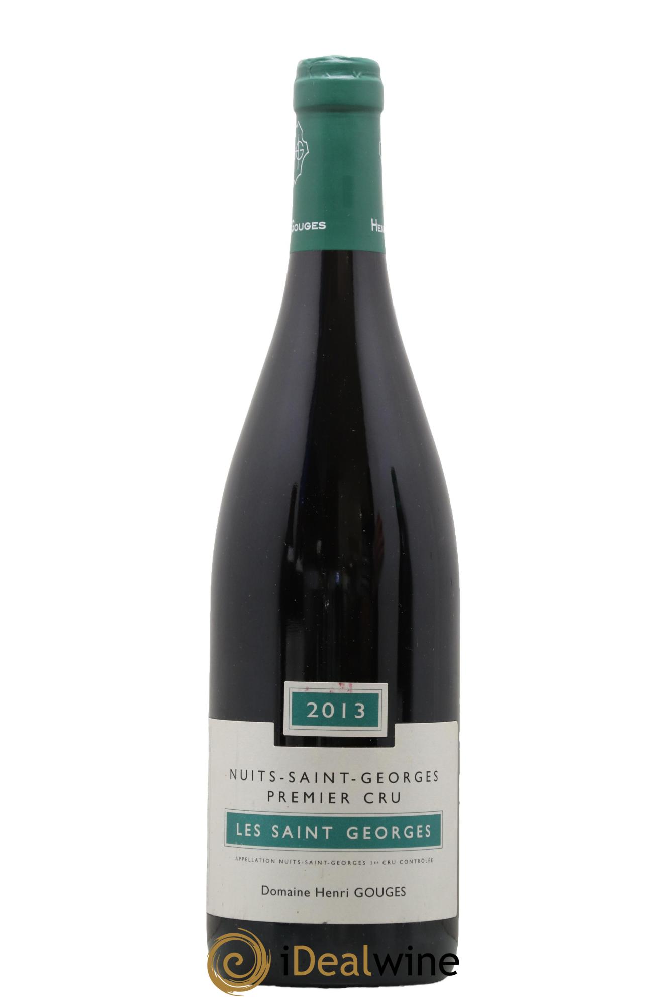 Nuits-Saint-Georges 1er Cru Les Saints Georges Henri Gouges 2013 - Posten von 1 Flasche - 0