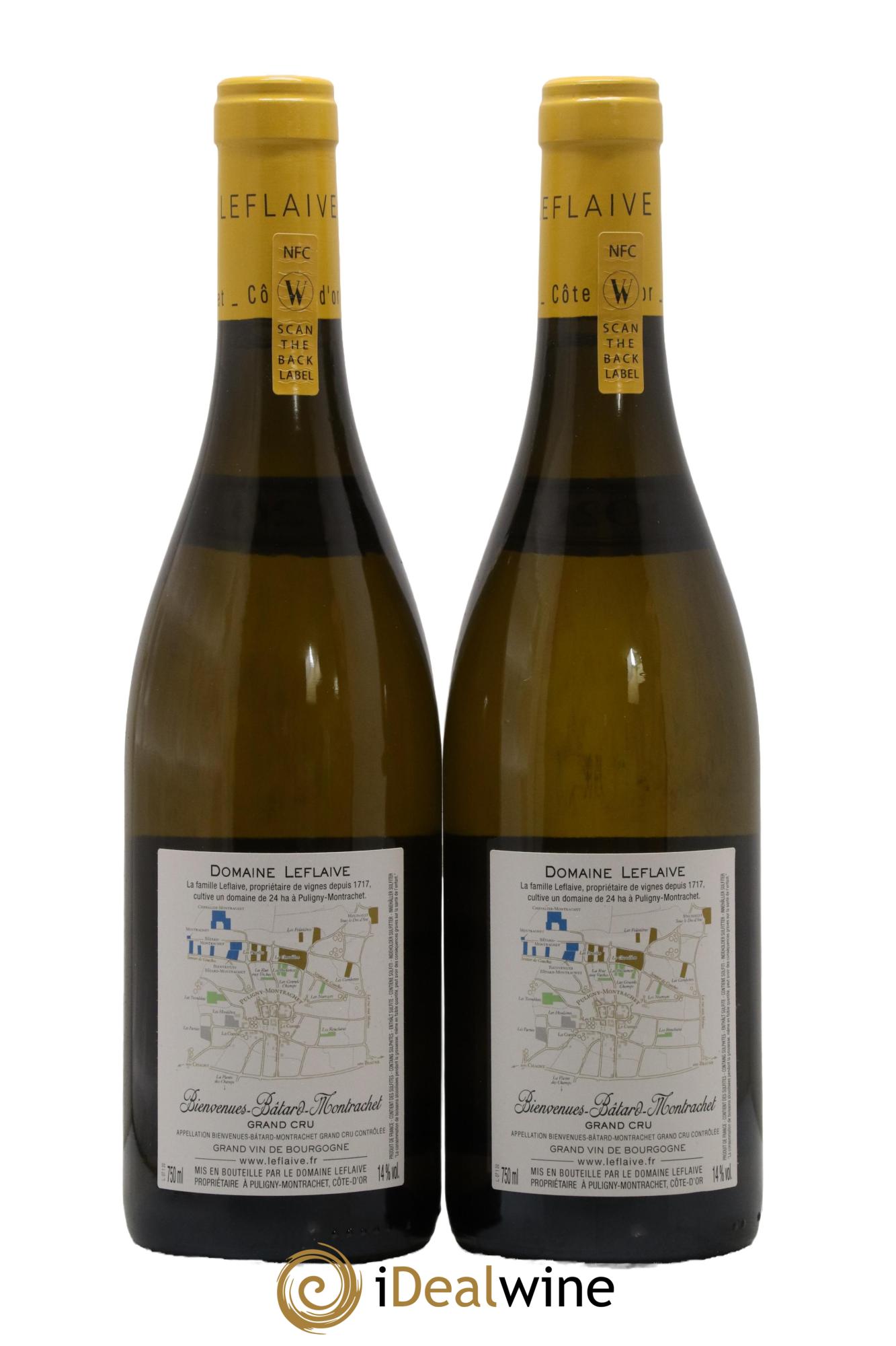Bienvenues-Bâtard-Montrachet Grand Cru Leflaive (Domaine) 2020 - Lot of 2 bottles - 1