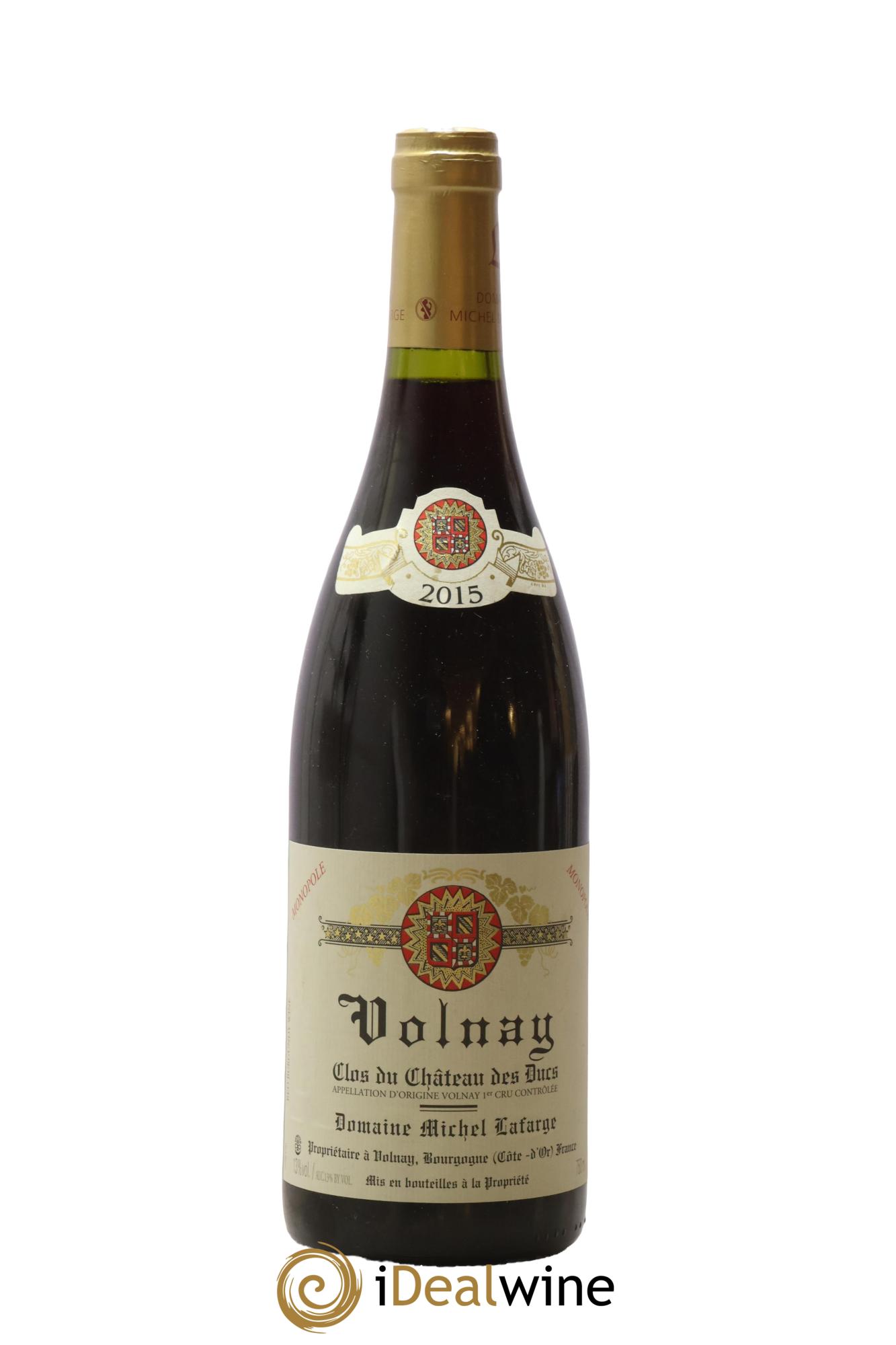 Volnay 1er Cru Clos du Château des Ducs Lafarge (Domaine) 2015 - Posten von 1 Flasche - 0
