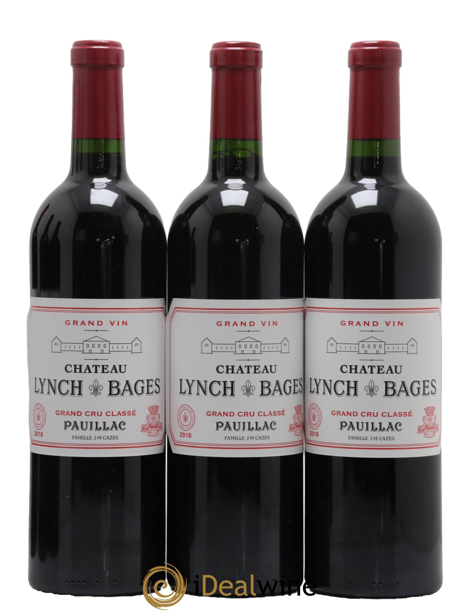 Château Lynch Bages 5ème Grand Cru Classé 2016 - Lot de 6 bouteilles - 2