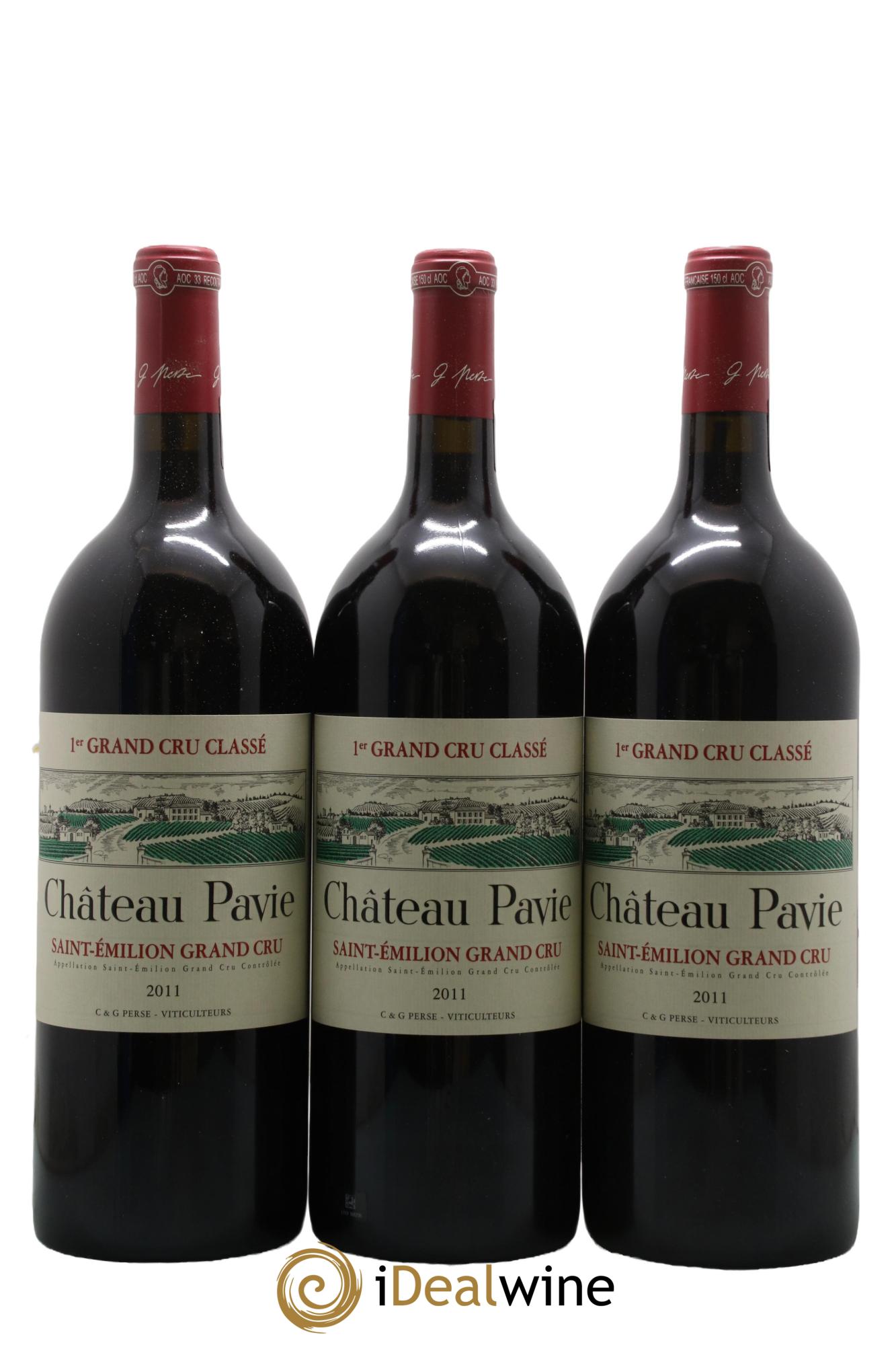 Château Pavie 1er Grand Cru Classé A 2011 - Lot de 6 magnums - 2