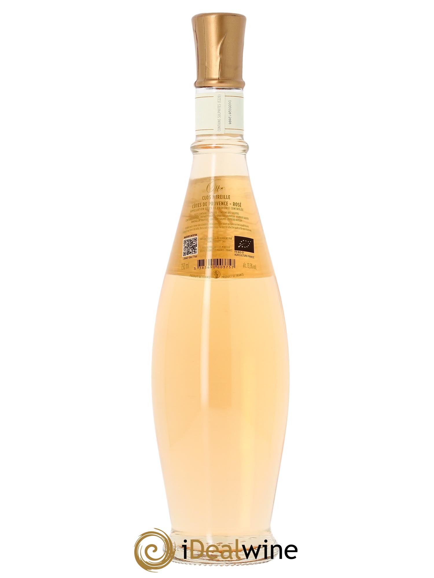 Côtes de Provence Domaines Ott Clos Mireille Rosé  2024 - Lot de 1 bouteille - 1
