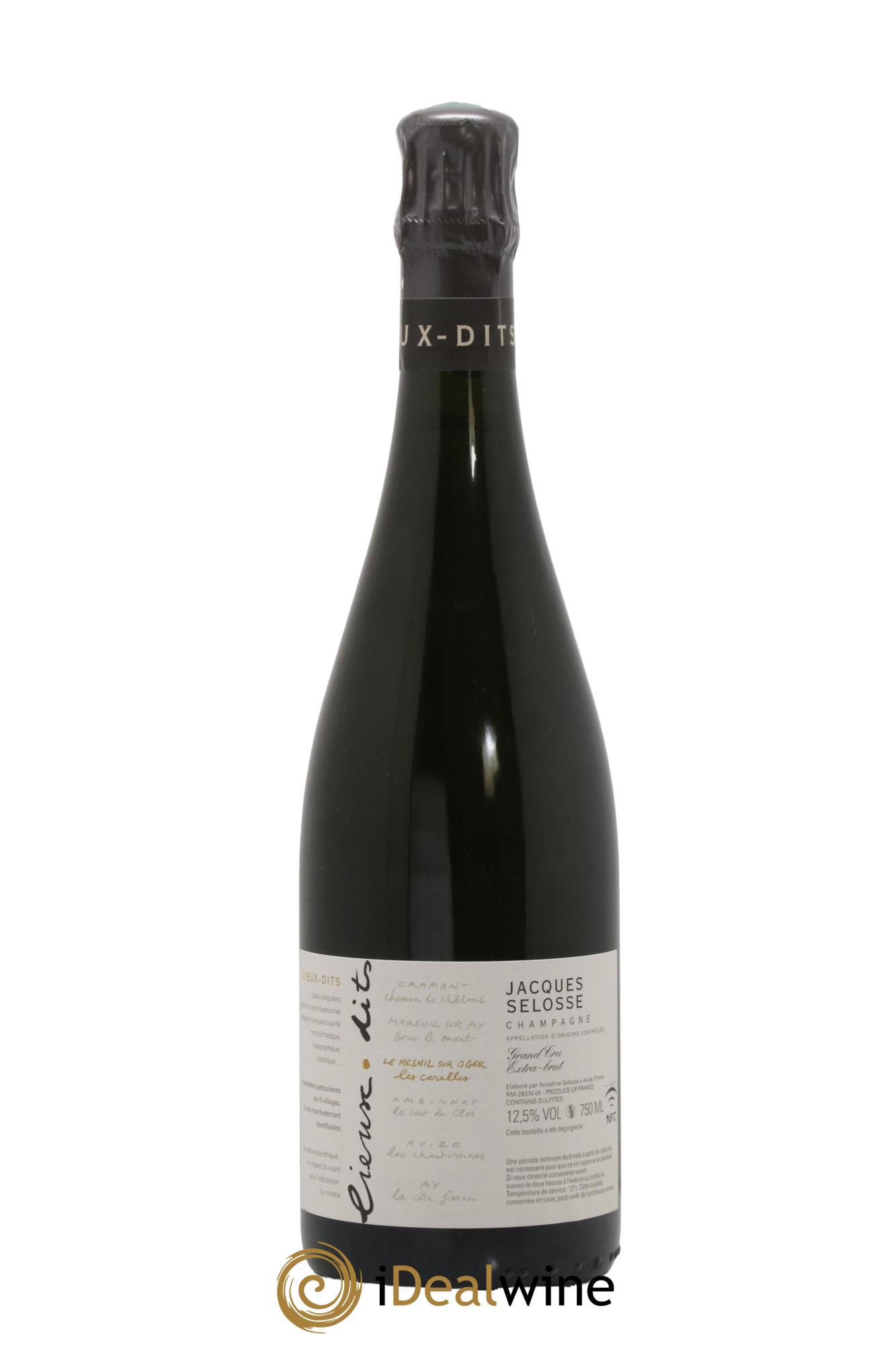 Les Carelles Blanc de Blancs Jacques Selosse - Lot de 1 bouteille - 0