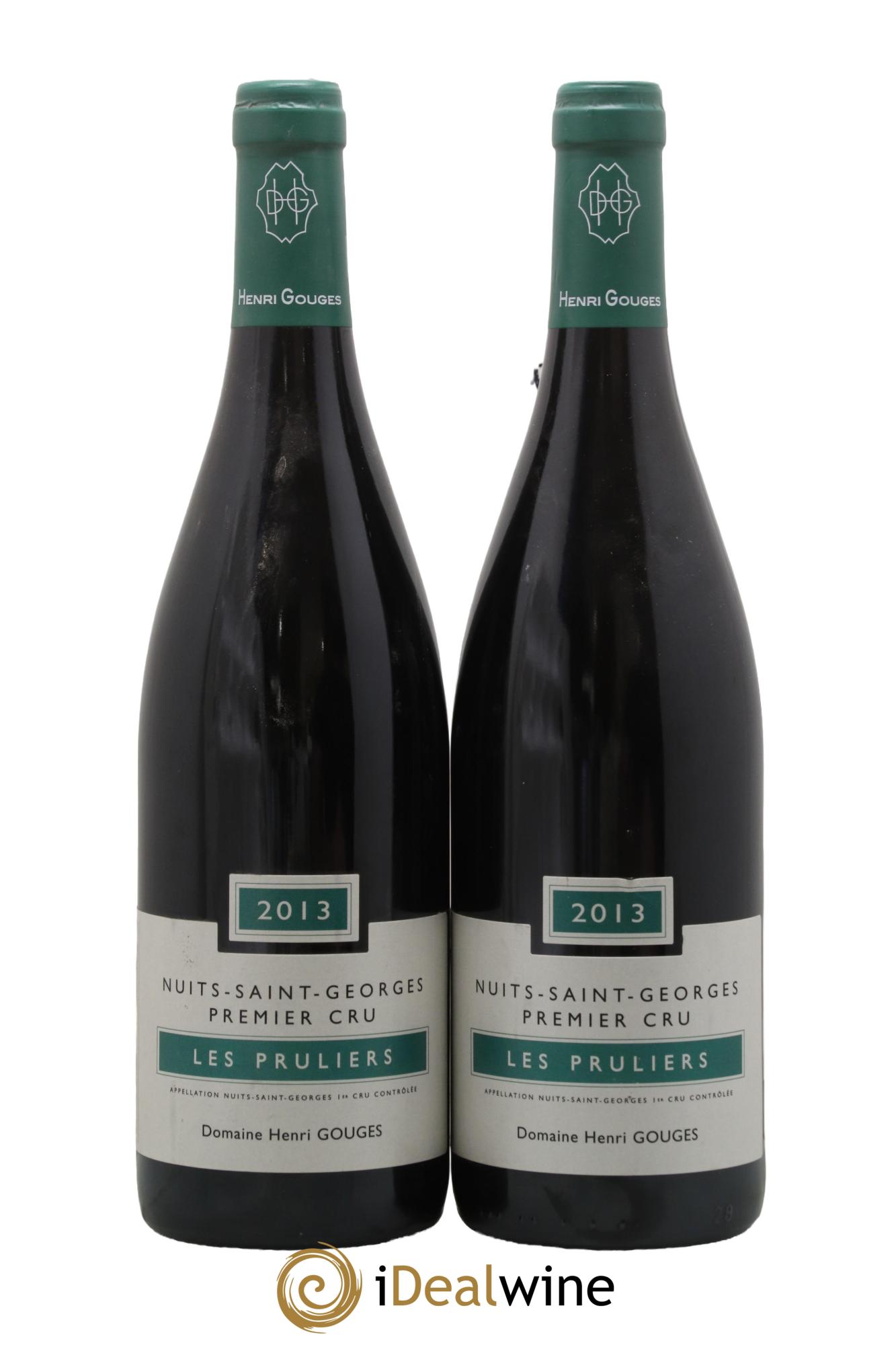 Nuits-Saint-Georges 1er Cru Les Pruliers Henri Gouges 2013 - Lot of 2 bottles - 0