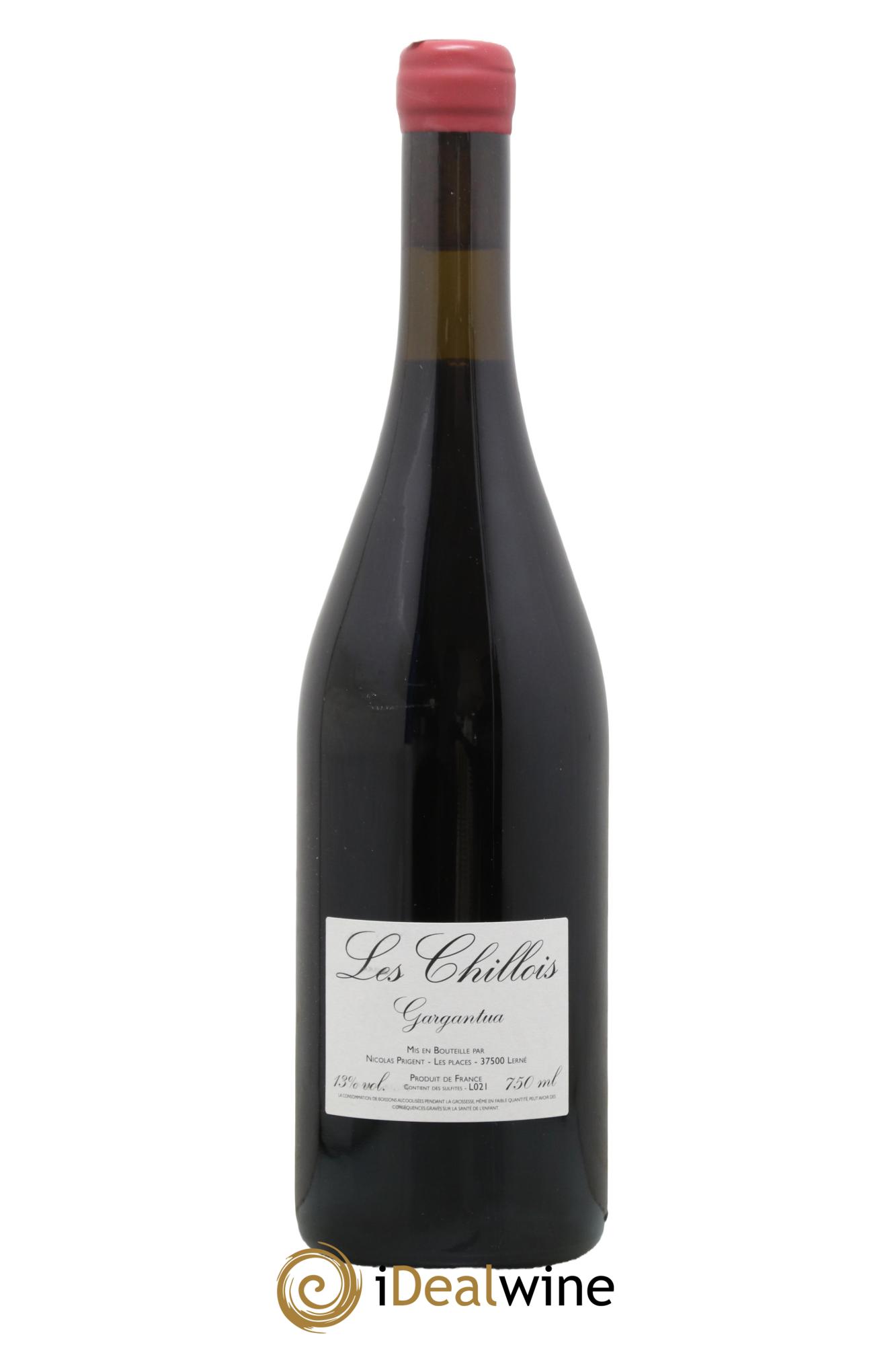Vin de France Gargantua Les Chillois Nicolas Prigent 2021 - Lot de 1 bouteille - 1