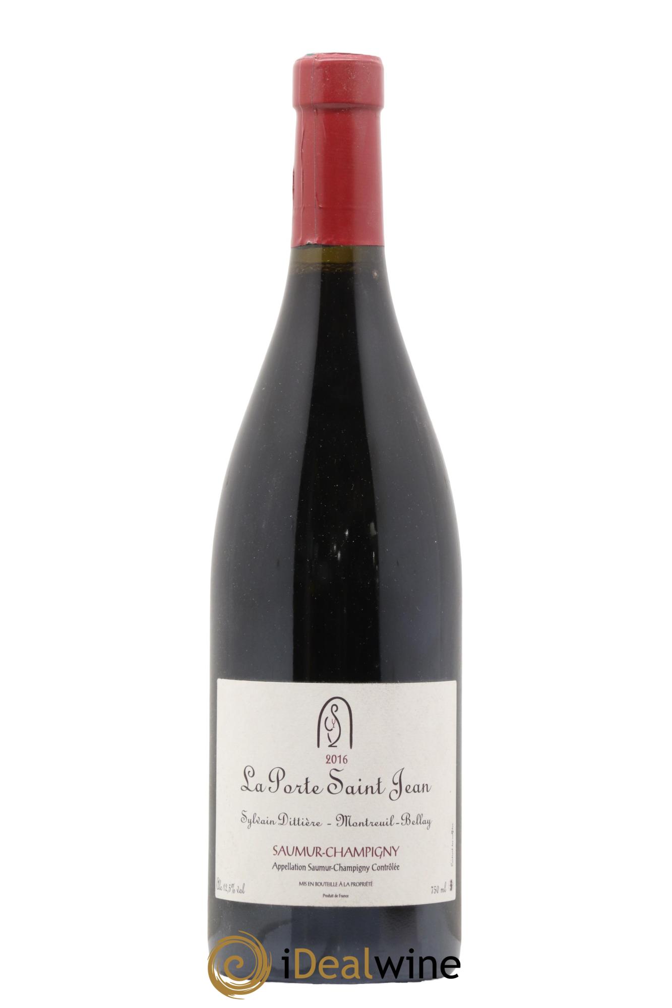 Saumur-Champigny La Porte Saint Jean 2016 - Lot de 1 bouteille - 0