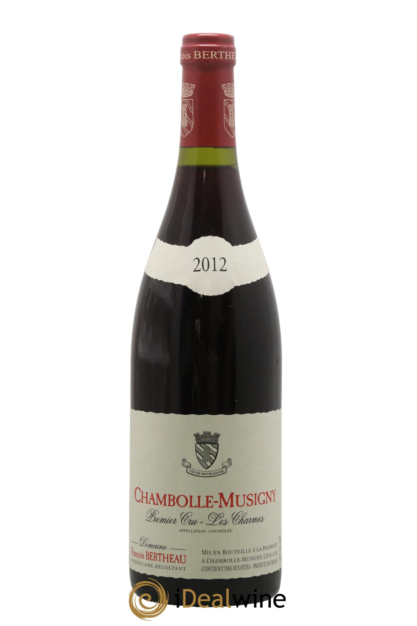 Chambolle-Musigny 1er Cru Les Charmes Bertheau & Fils (Domaine) 2012 - Lot of 1 bottle - 0