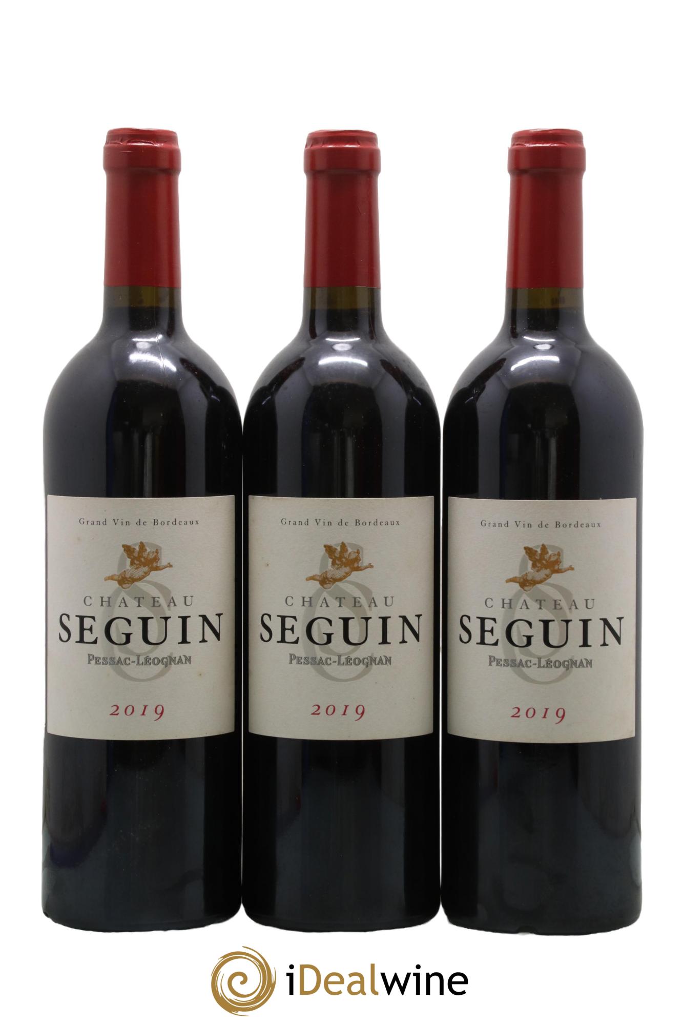 Pessac-Léognan Chateau Seguin 2019 - Lot de 3 bouteilles - 0